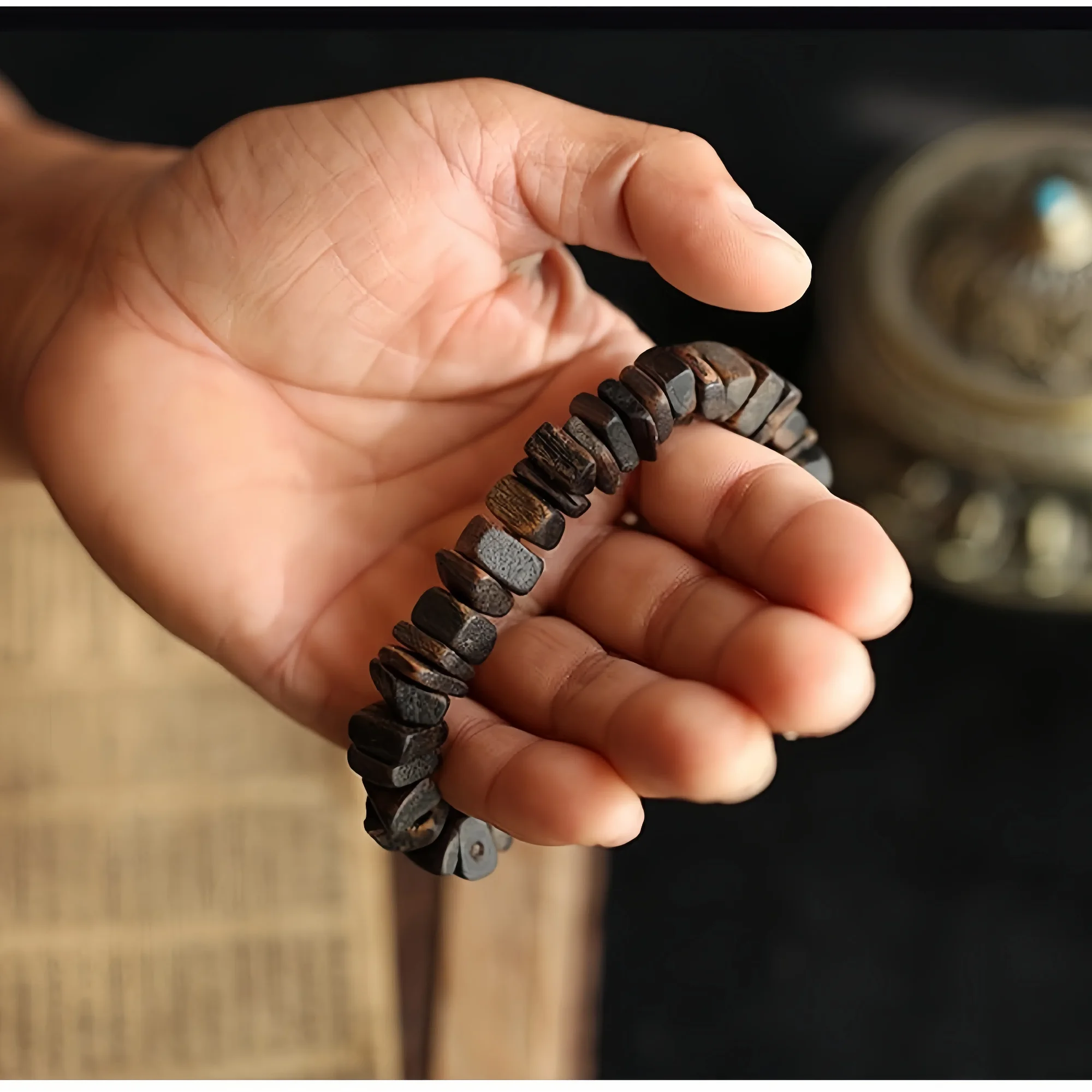 Ancient Whispers Agarwood Bracelet