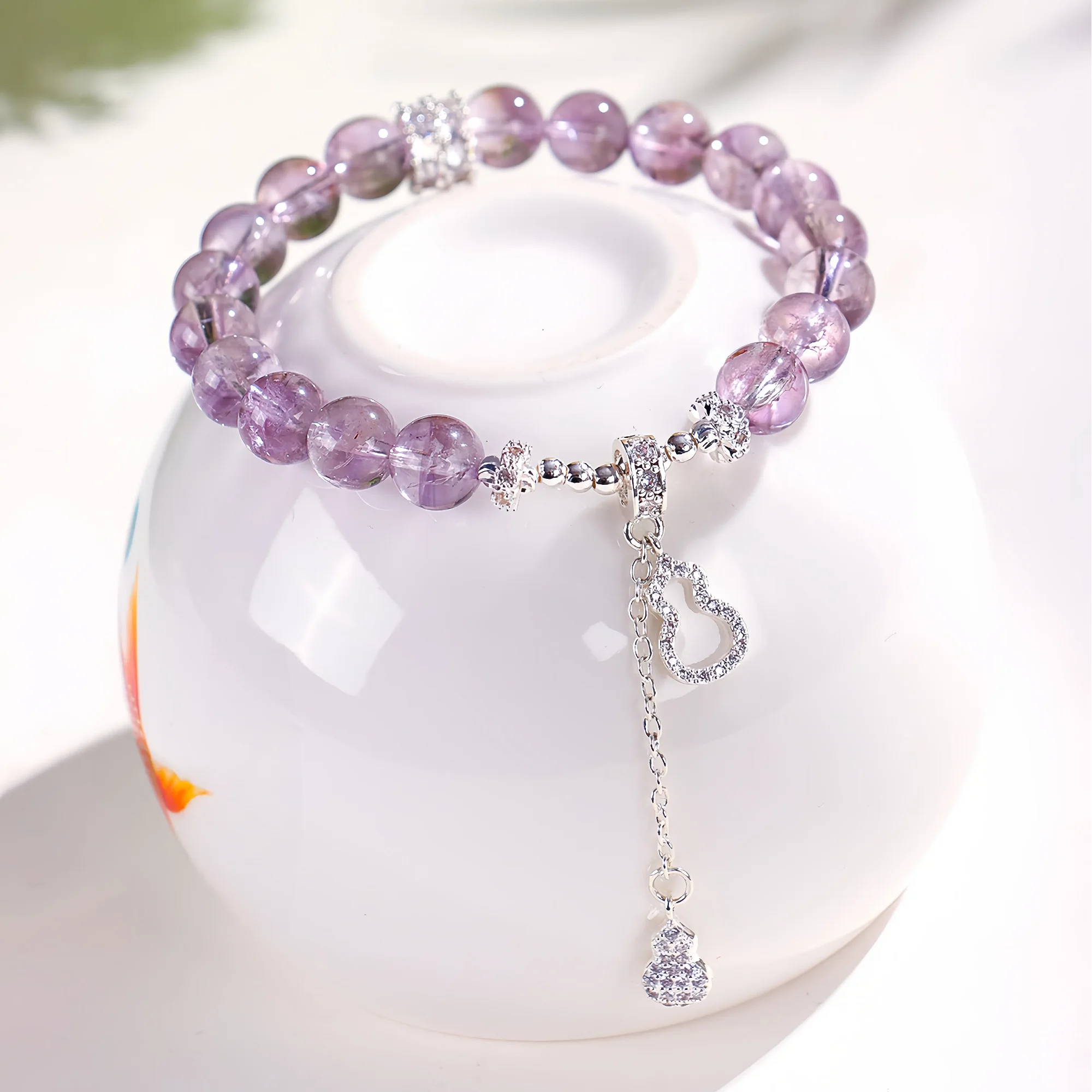 Bolivian Amethyst Blessing Luck and Protection Bracelet