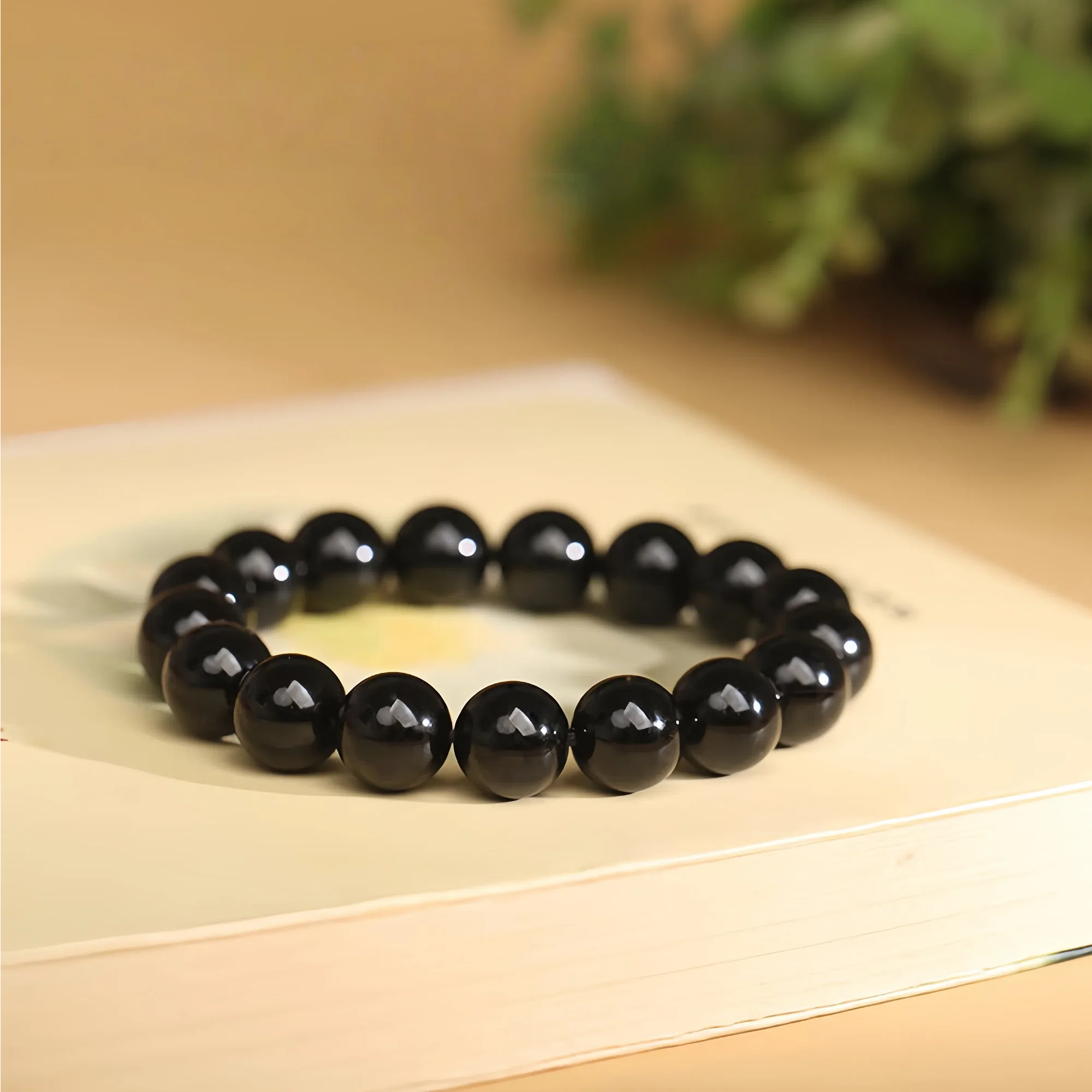 Brazilian Black Tourmaline Protection Bracelet