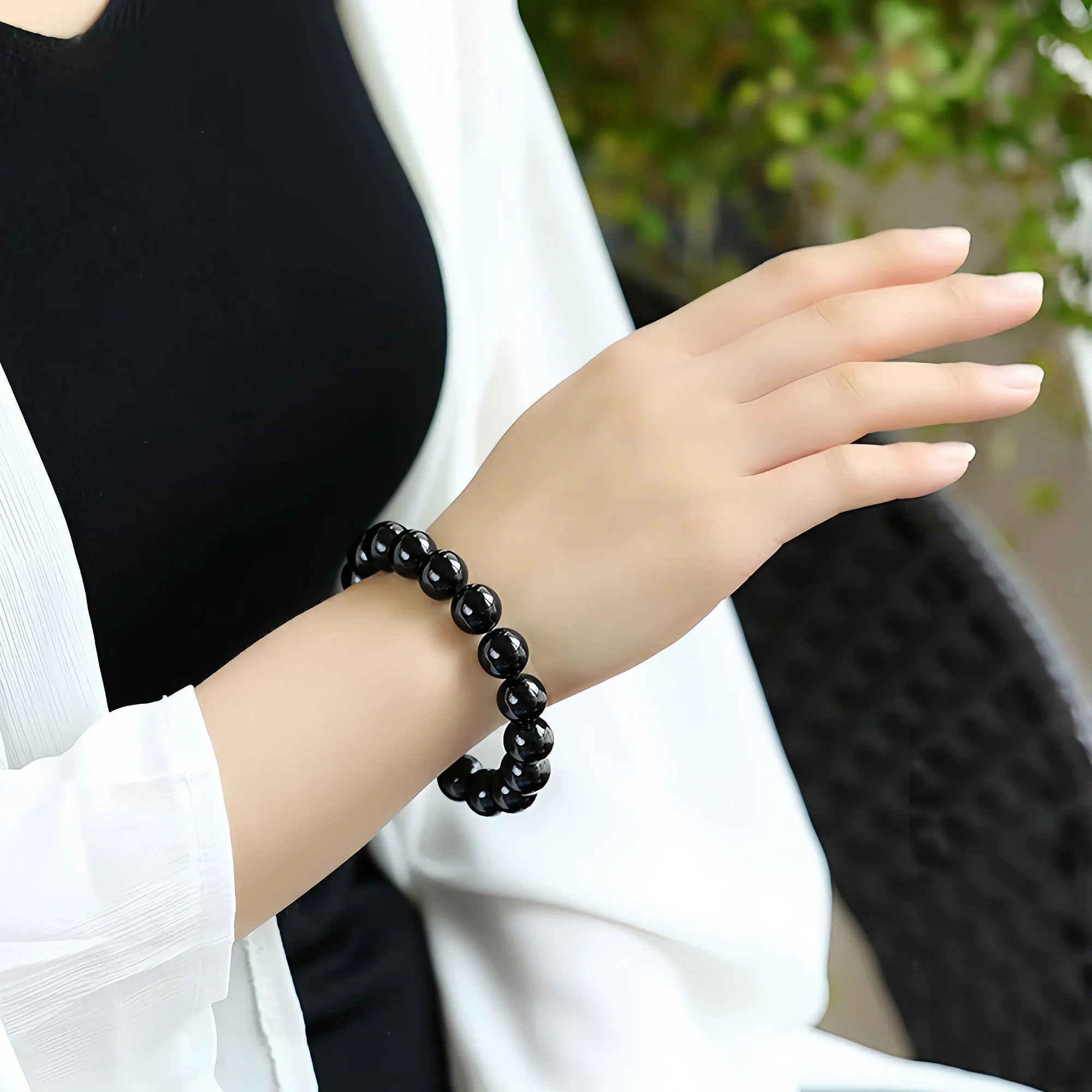 Brazilian Black Tourmaline Protection Bracelet