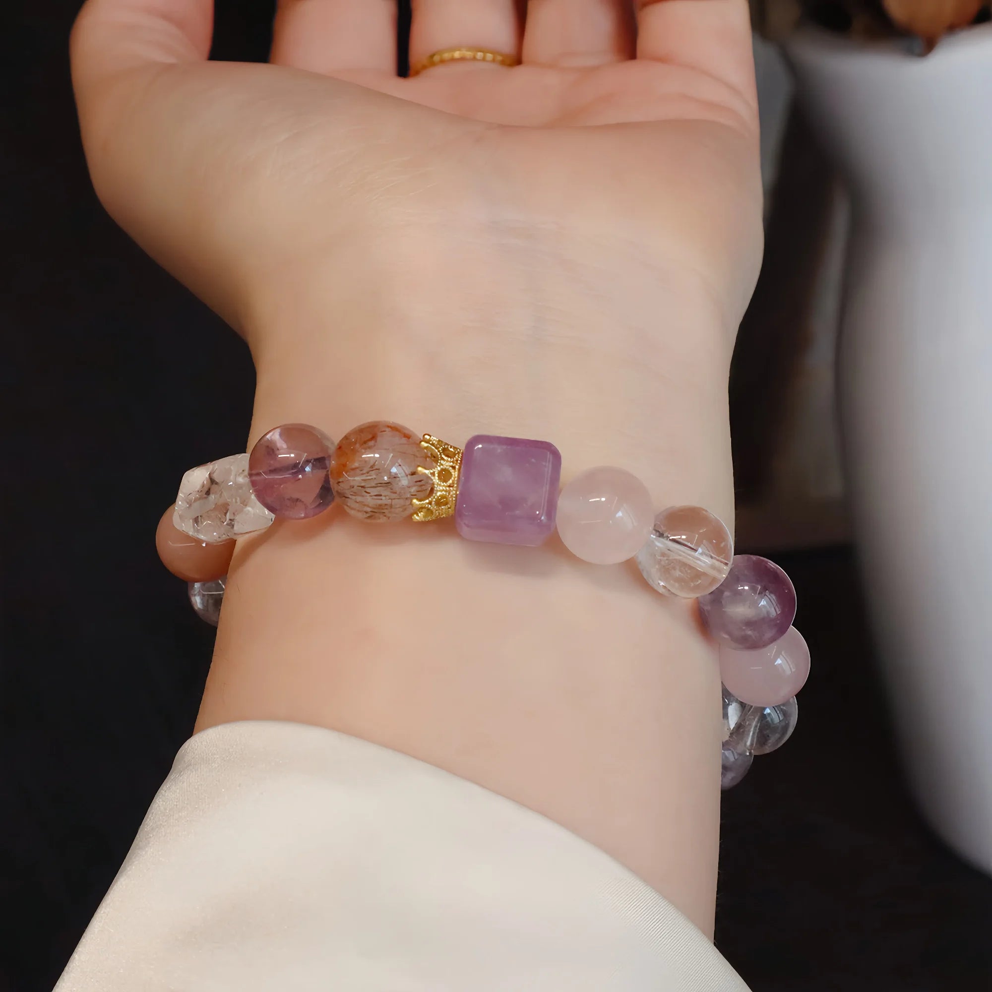 Flower Soul Garden Crystal Bracelet