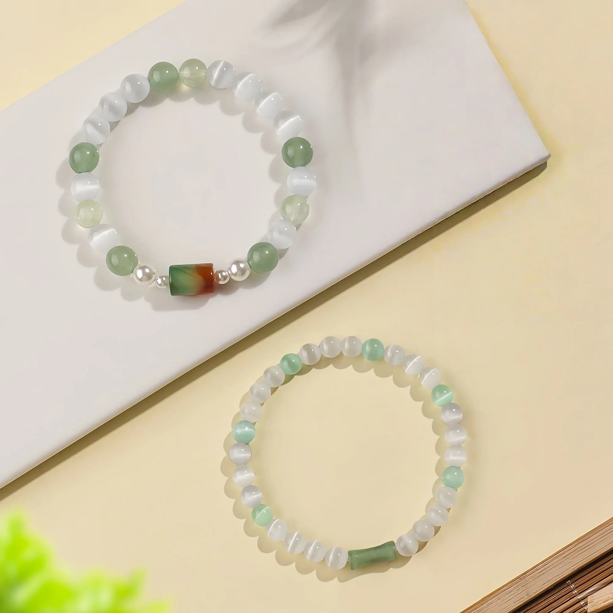 Green Aventurine Waves Bracelet