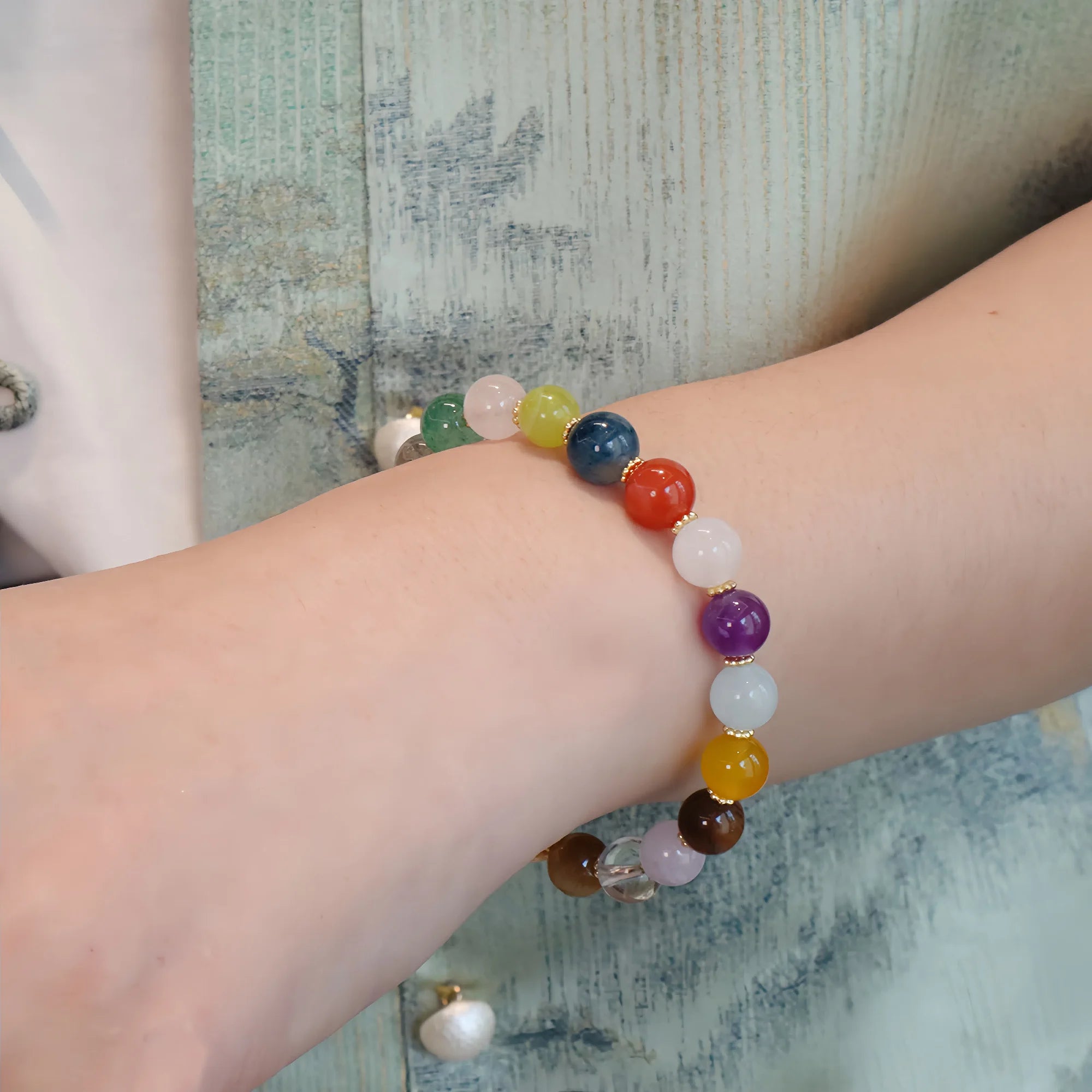 Harmony Blossom Multi-Crystal Bracelet