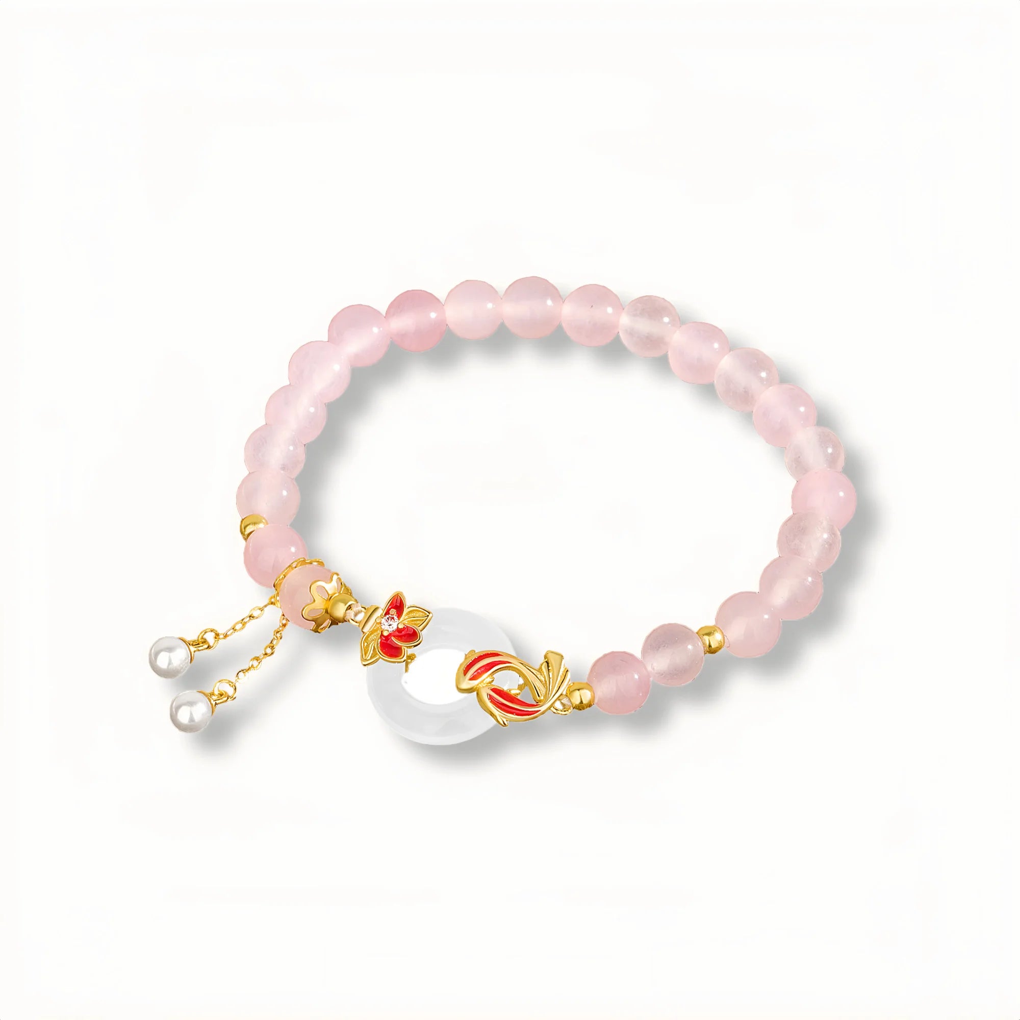 Koi Blossom Resonance Bracelet