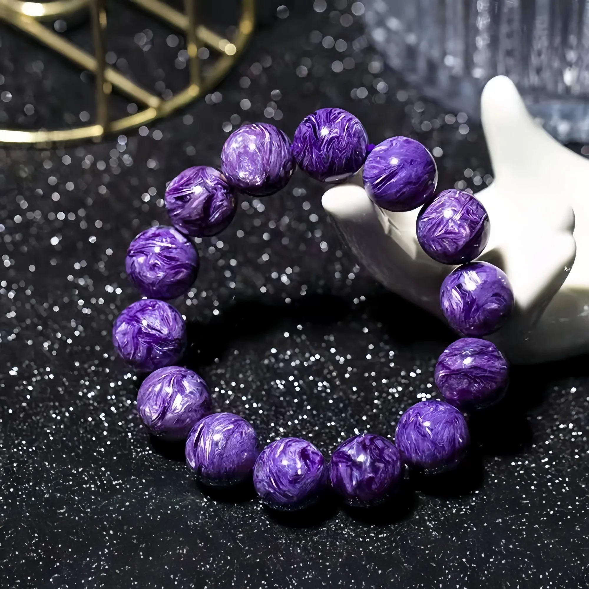 Siberian Charoite Soul Bracelet