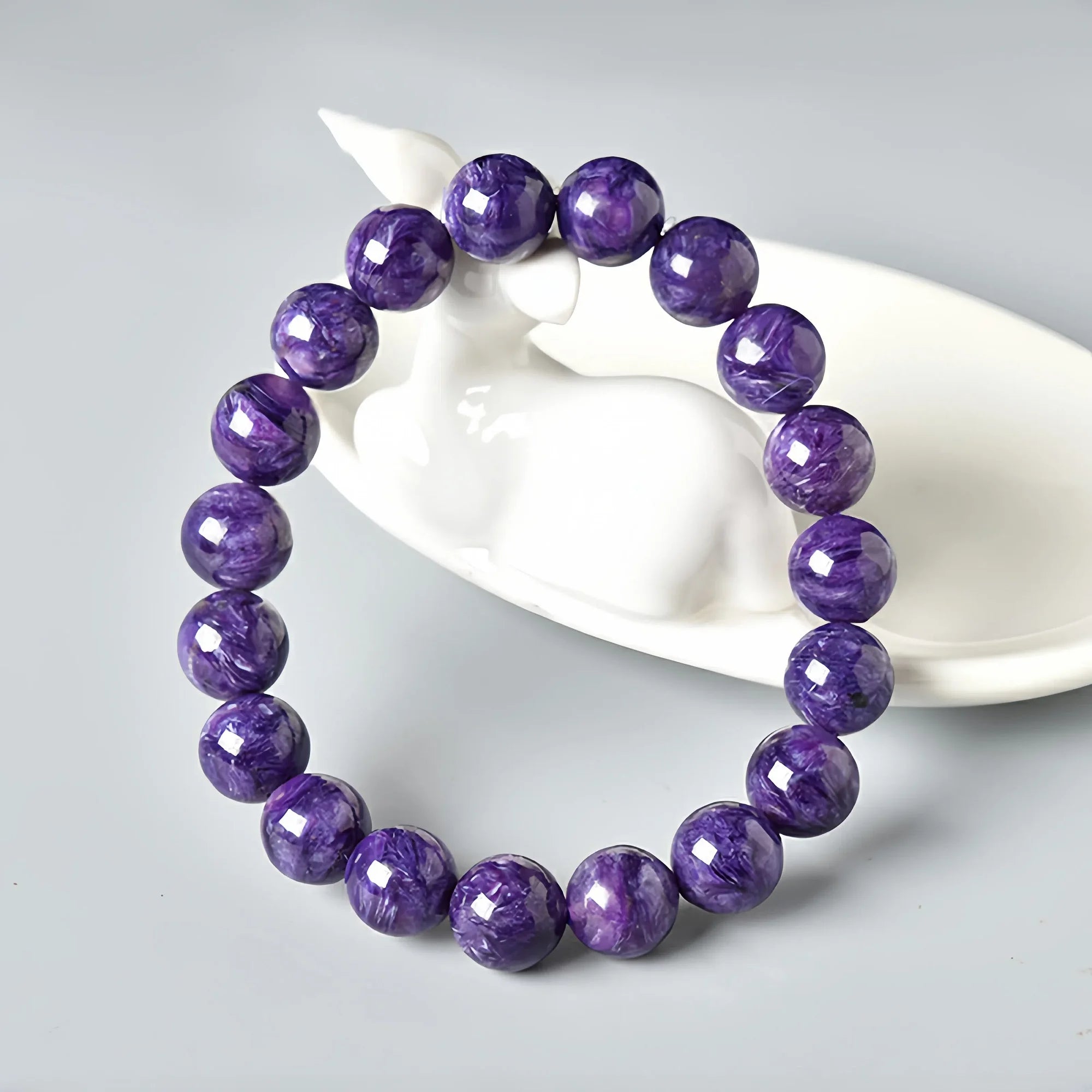 Siberian Charoite Soul Bracelet
