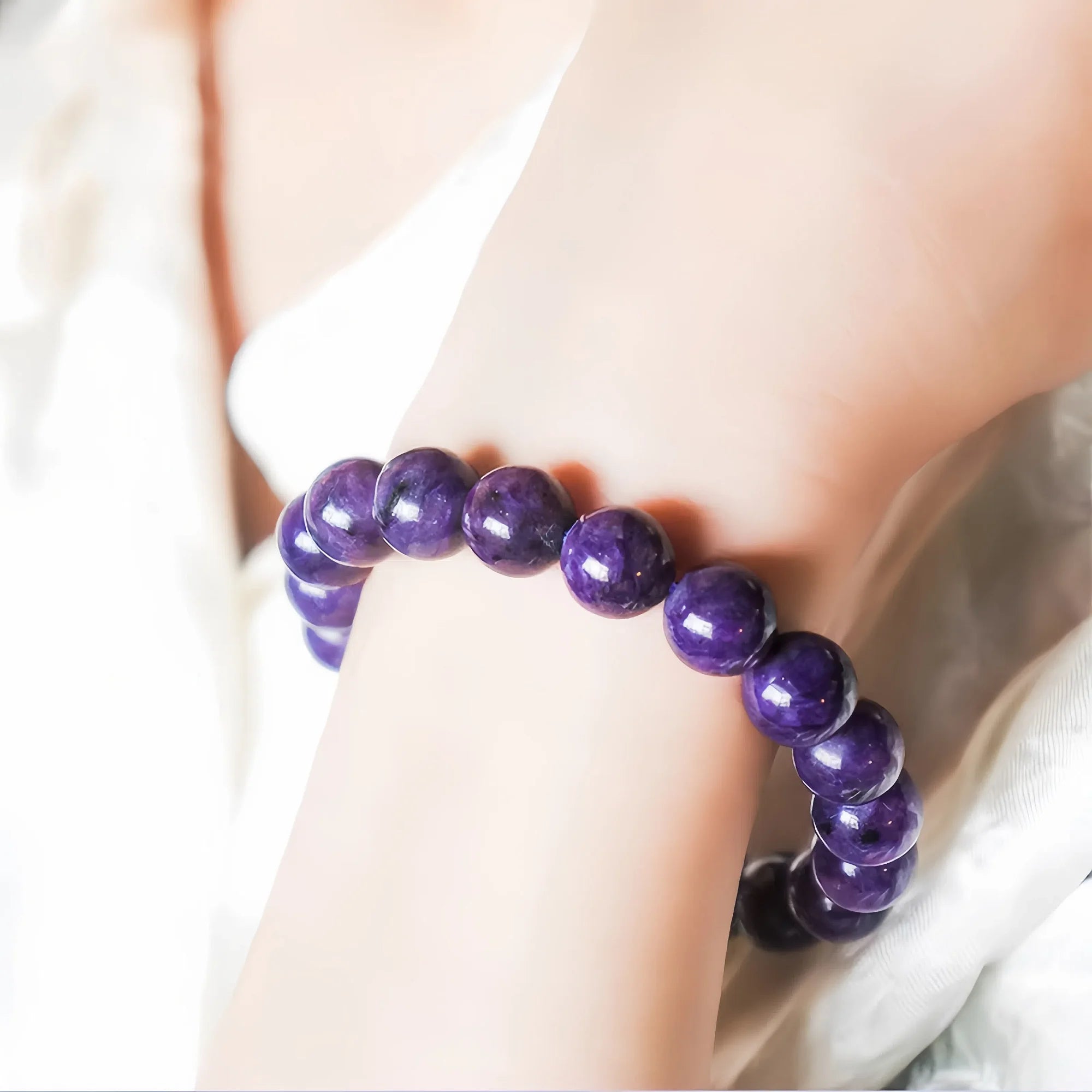 Siberian Charoite Soul Bracelet