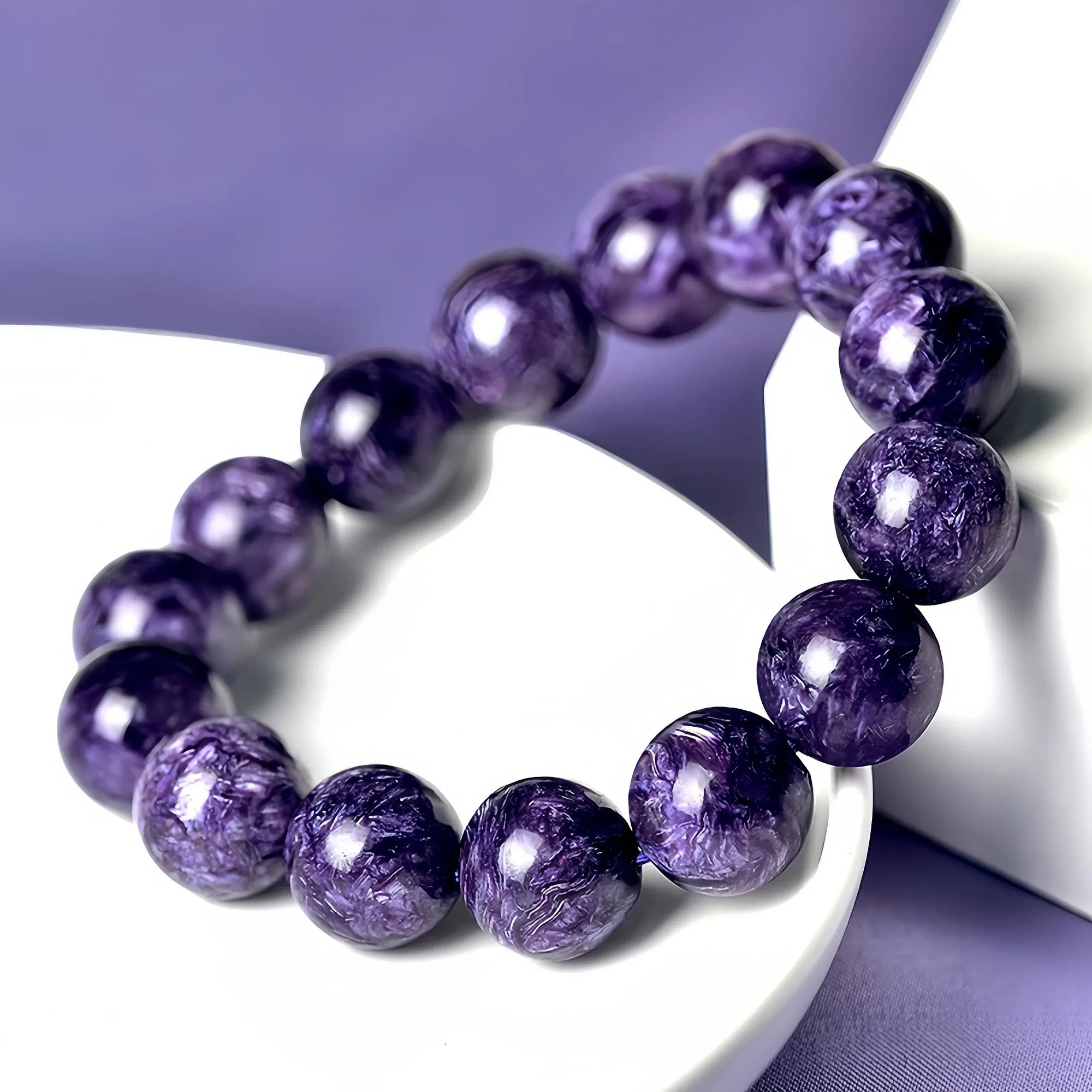 Siberian Charoite Soul Bracelet