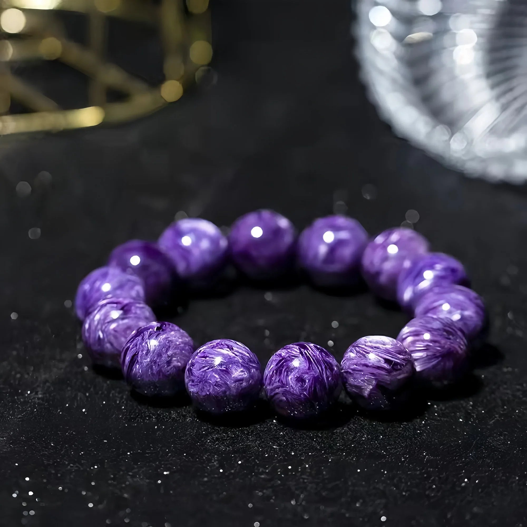 Siberian Charoite Soul Bracelet