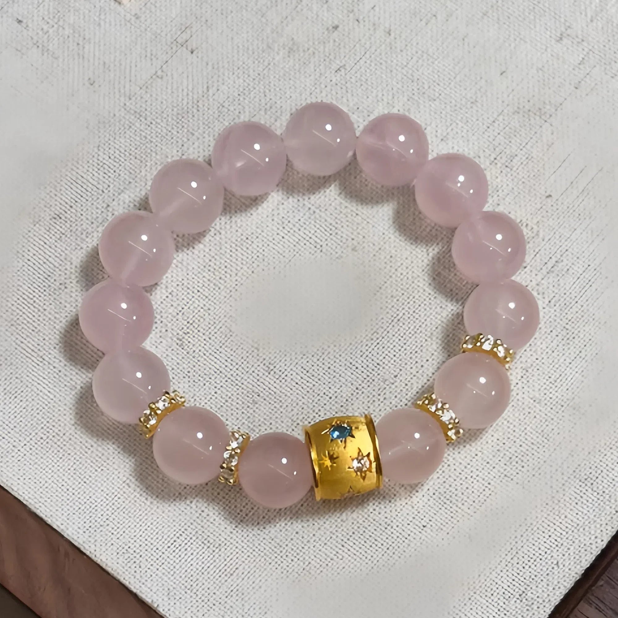 Venus Gate Rose Quartz Bracelet