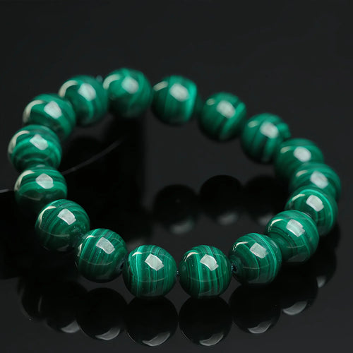 10mm Natural Malachite Bracelet