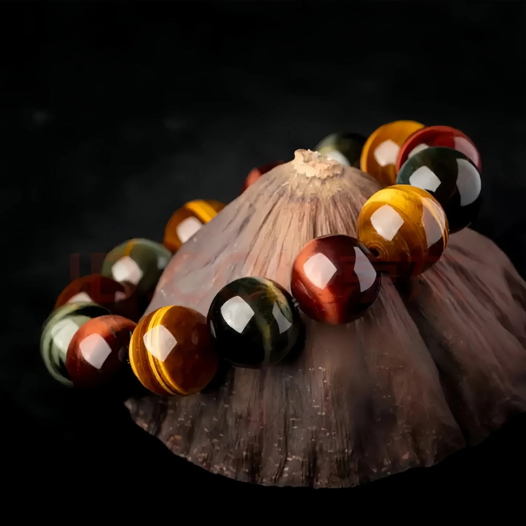 14mm Chroma Tiger Eye Energy Bracelet