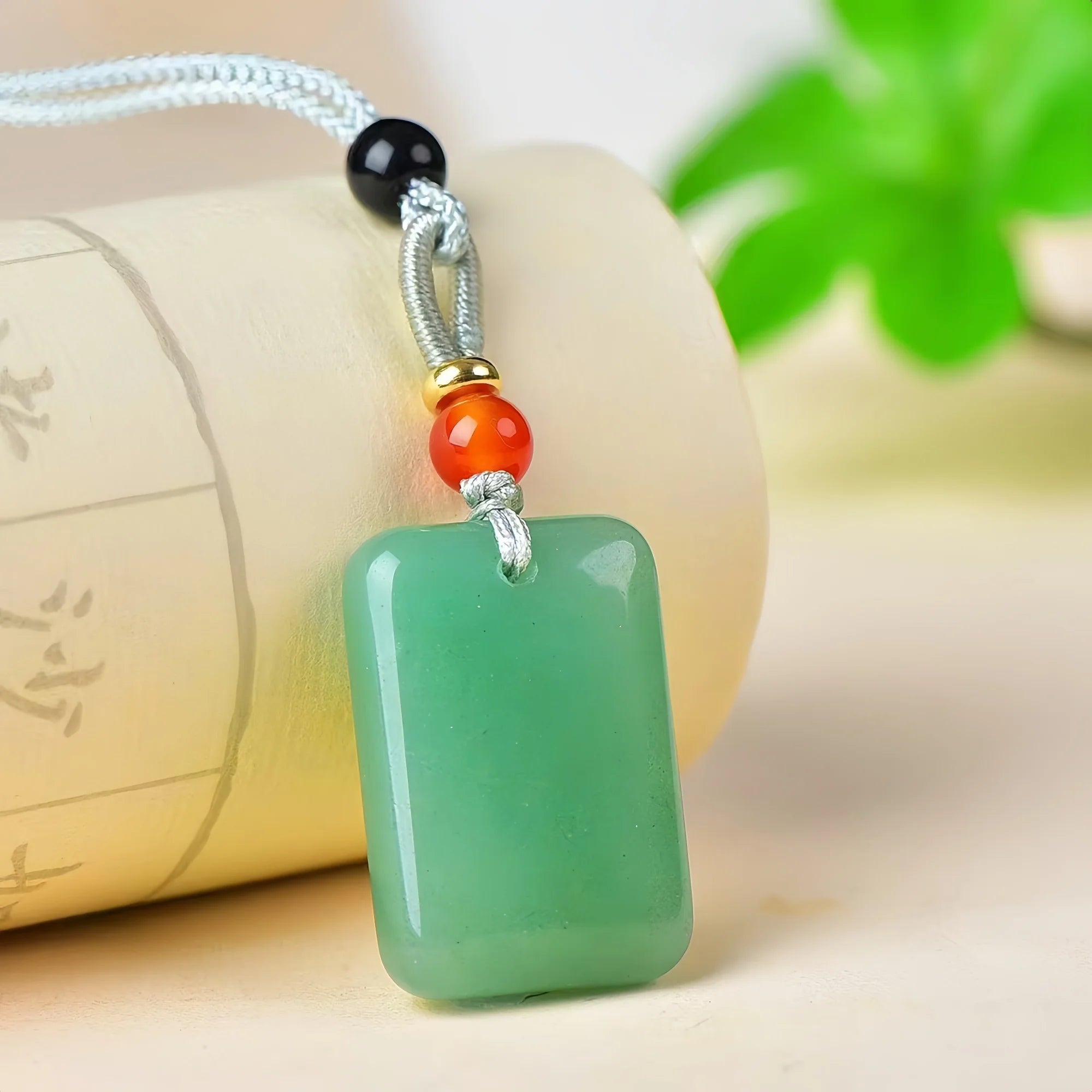Green Aventurine Serenity Amulet Pendant
