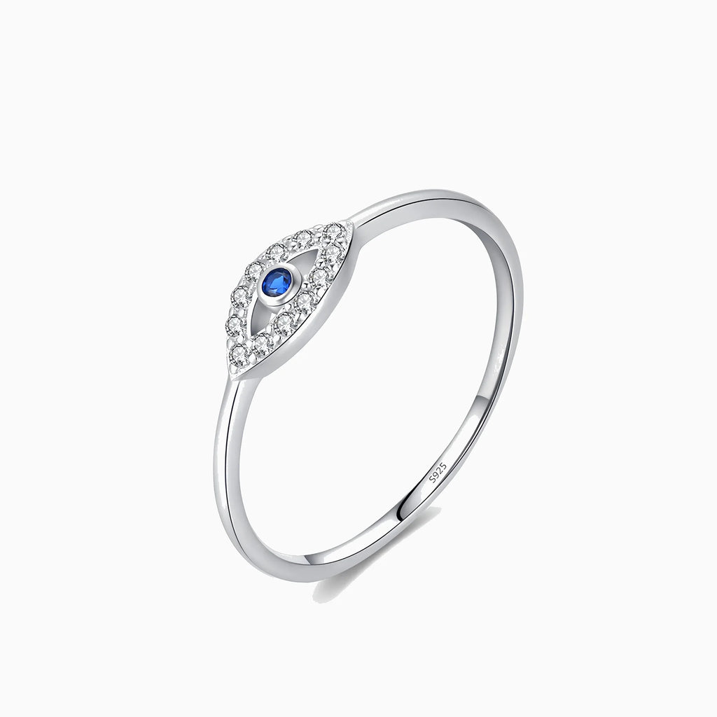 Athena's Moonlit Sentinel Ring