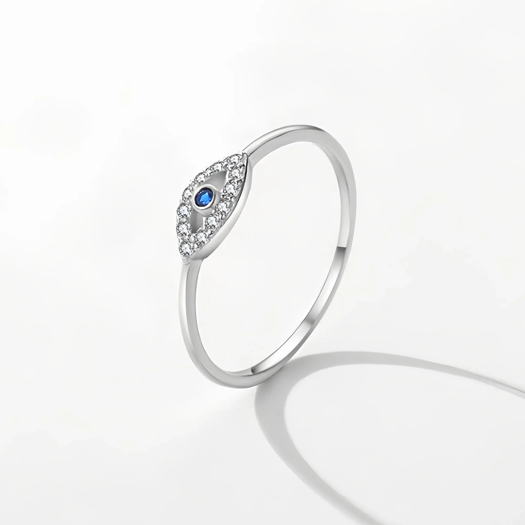 Athena's Moonlit Sentinel Ring