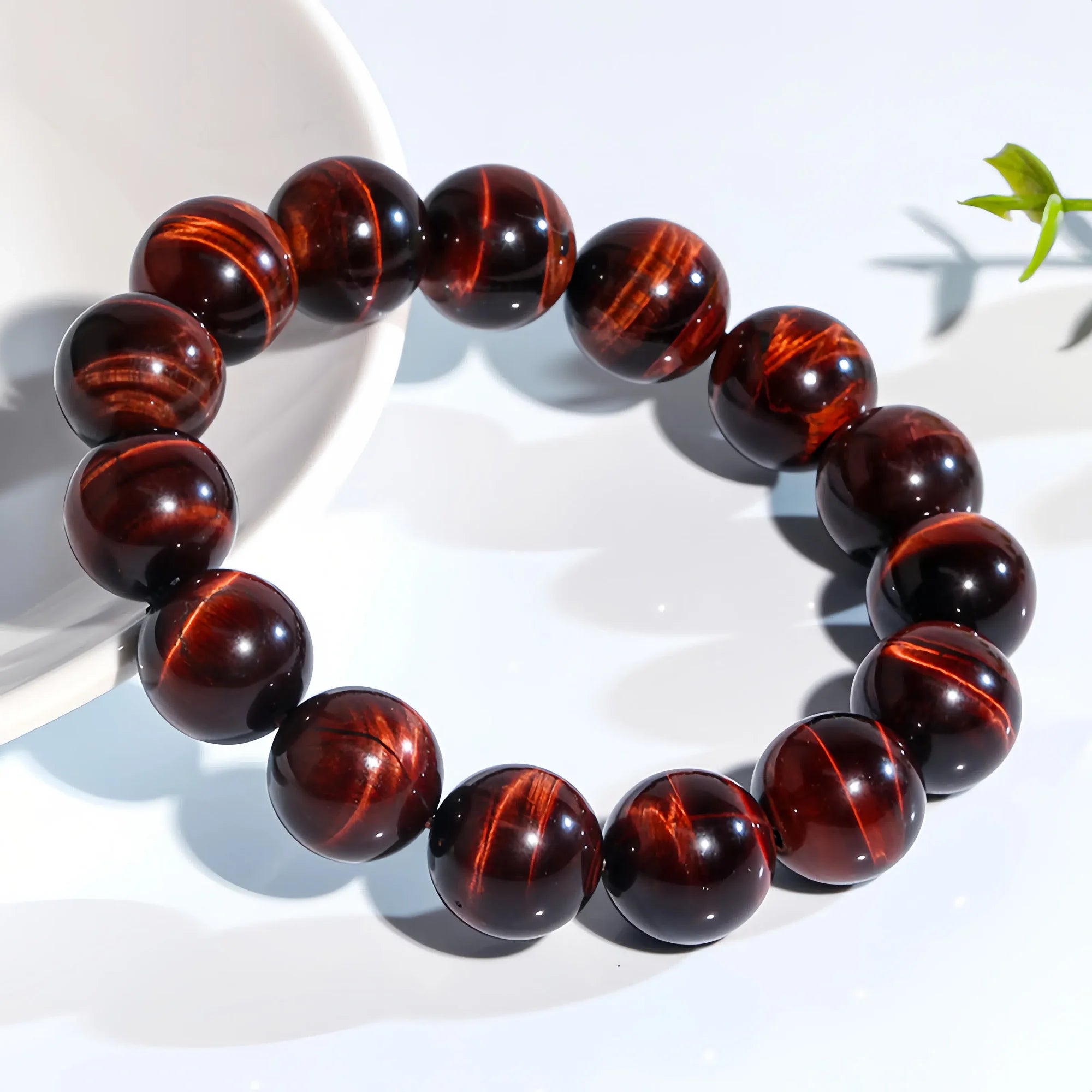 Crimson Tiger Eye Sovereign Bracelet