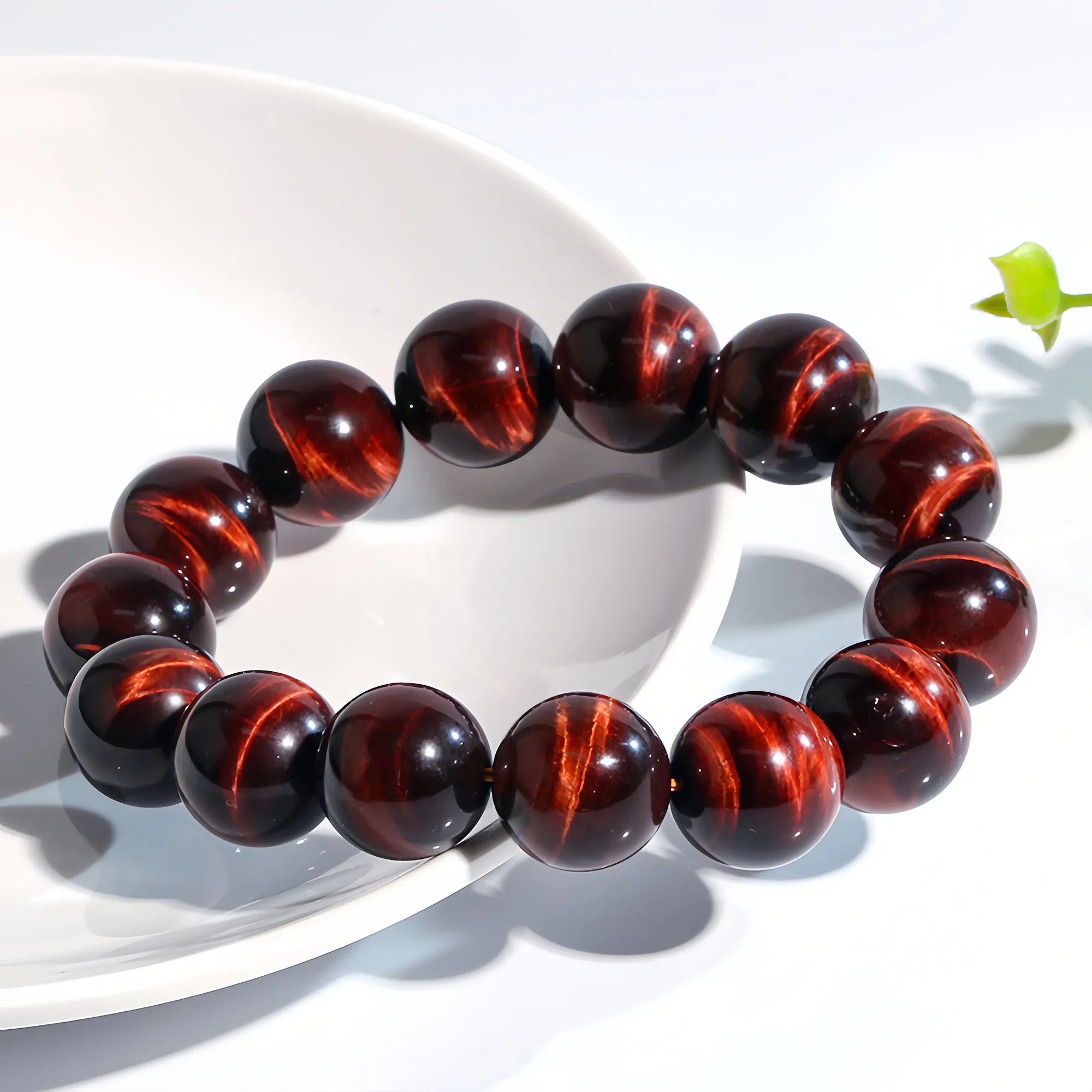 Crimson Tiger Eye Sovereign Bracelet