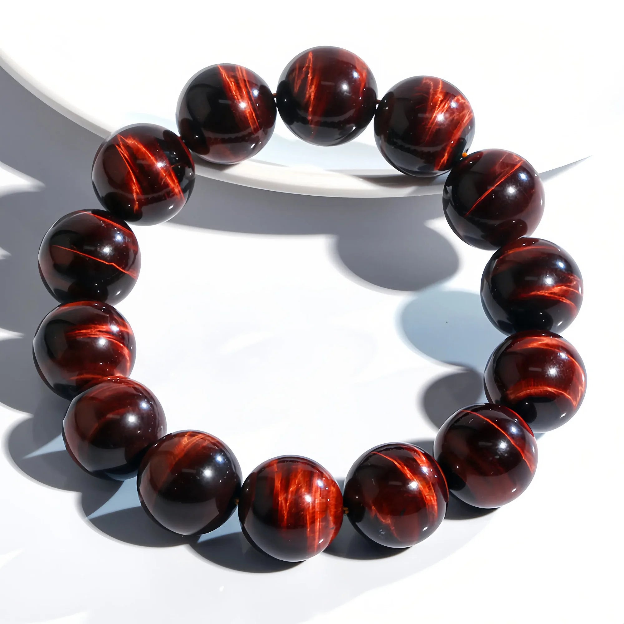 Crimson Tiger Eye Sovereign Bracelet