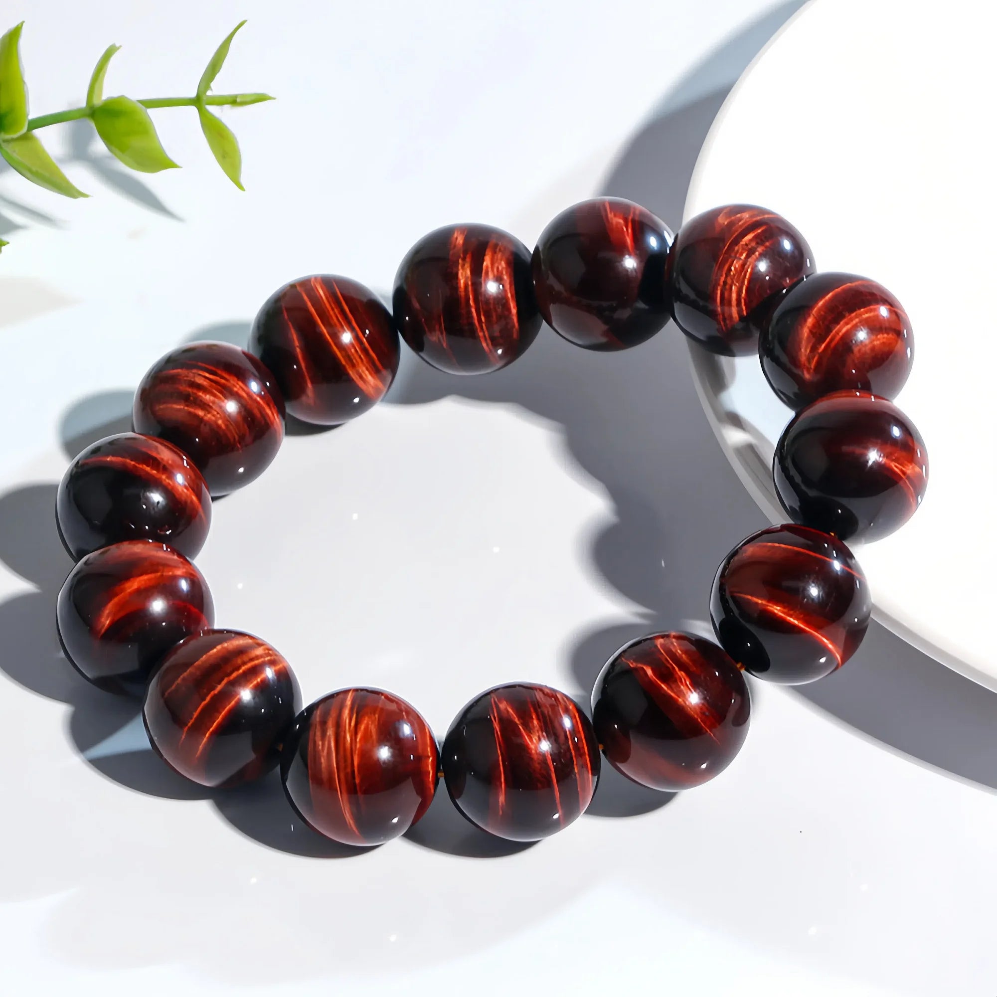 Crimson Tiger Eye Sovereign Bracelet