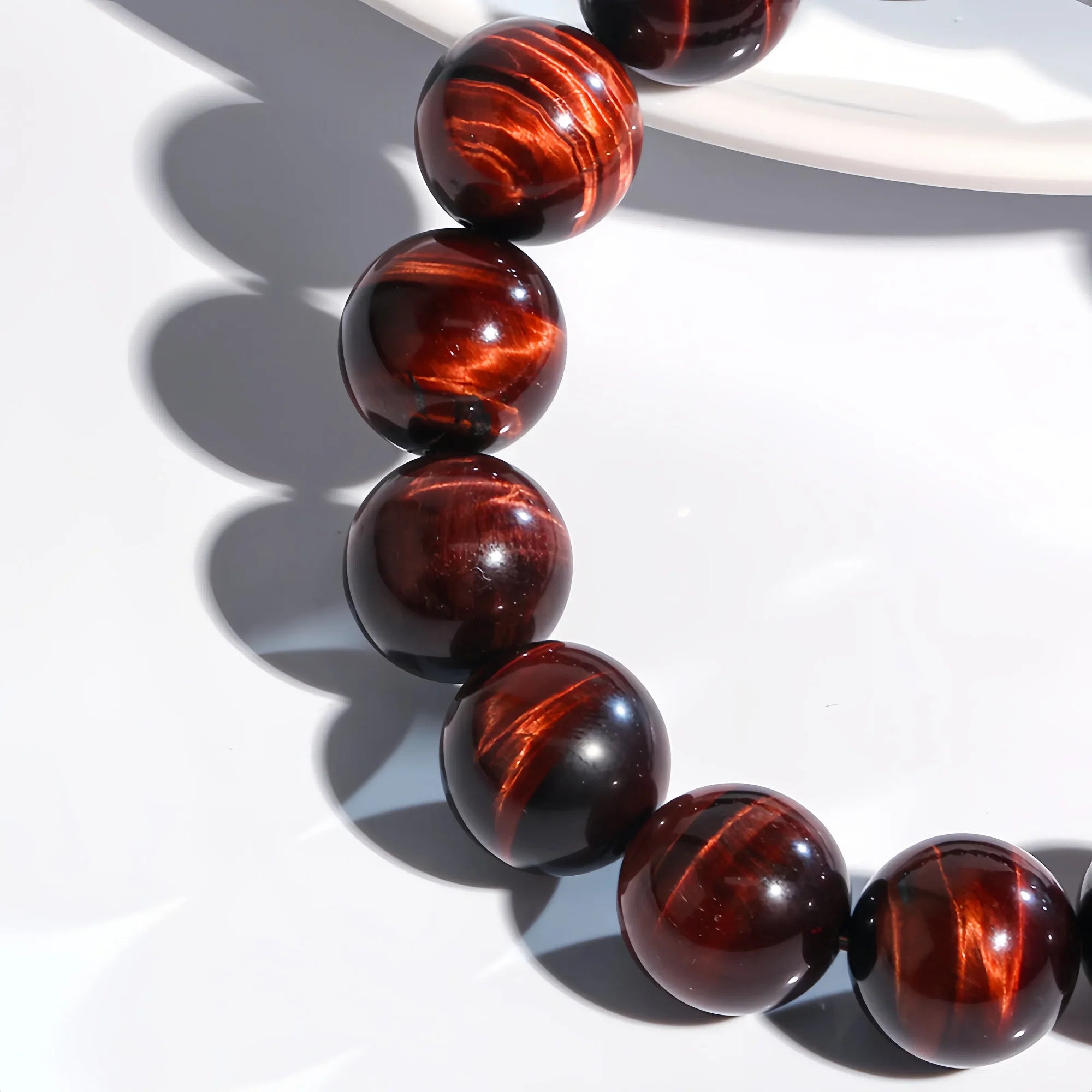 Crimson Tiger Eye Sovereign Bracelet