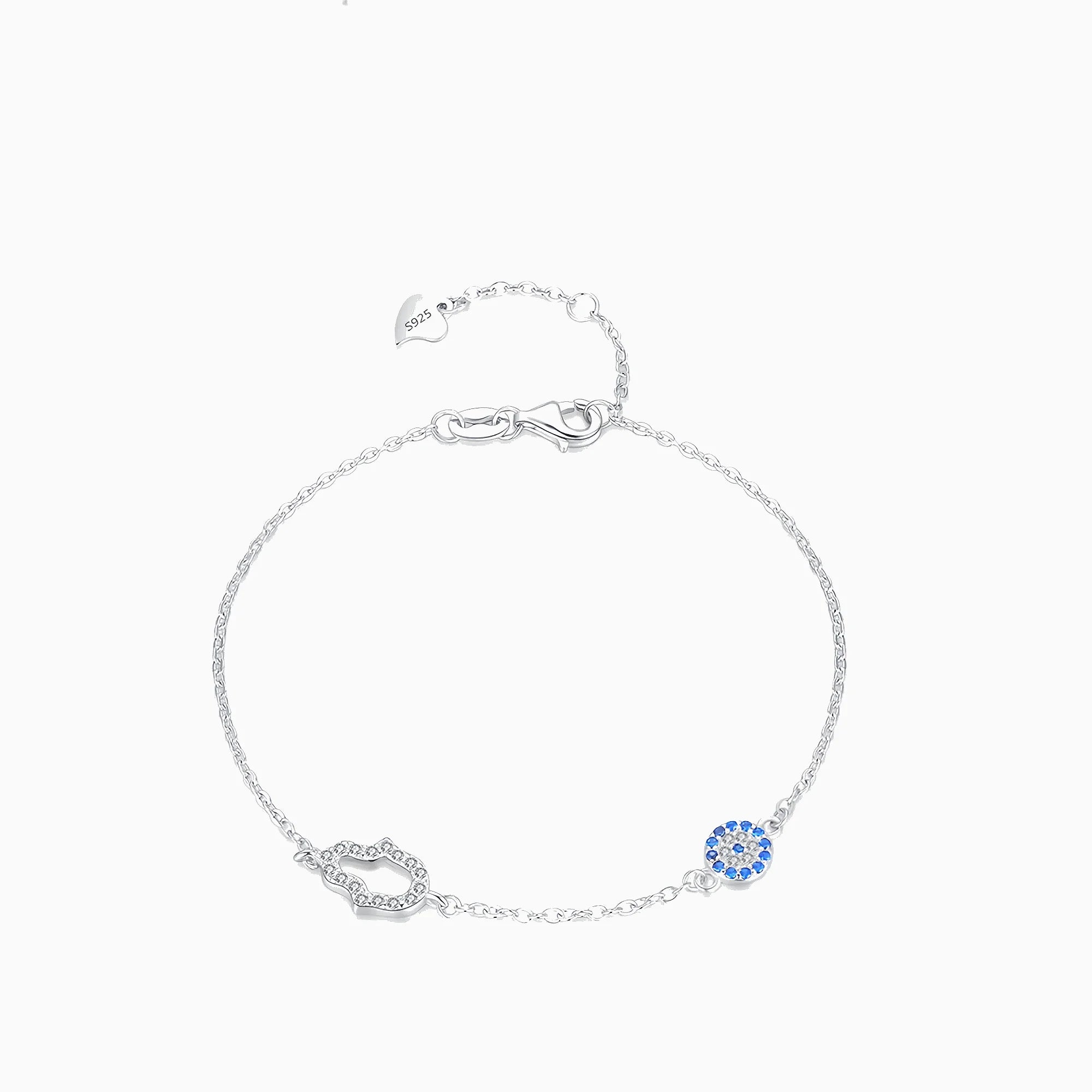 Dual Guardians Silver Covenant Bracelet