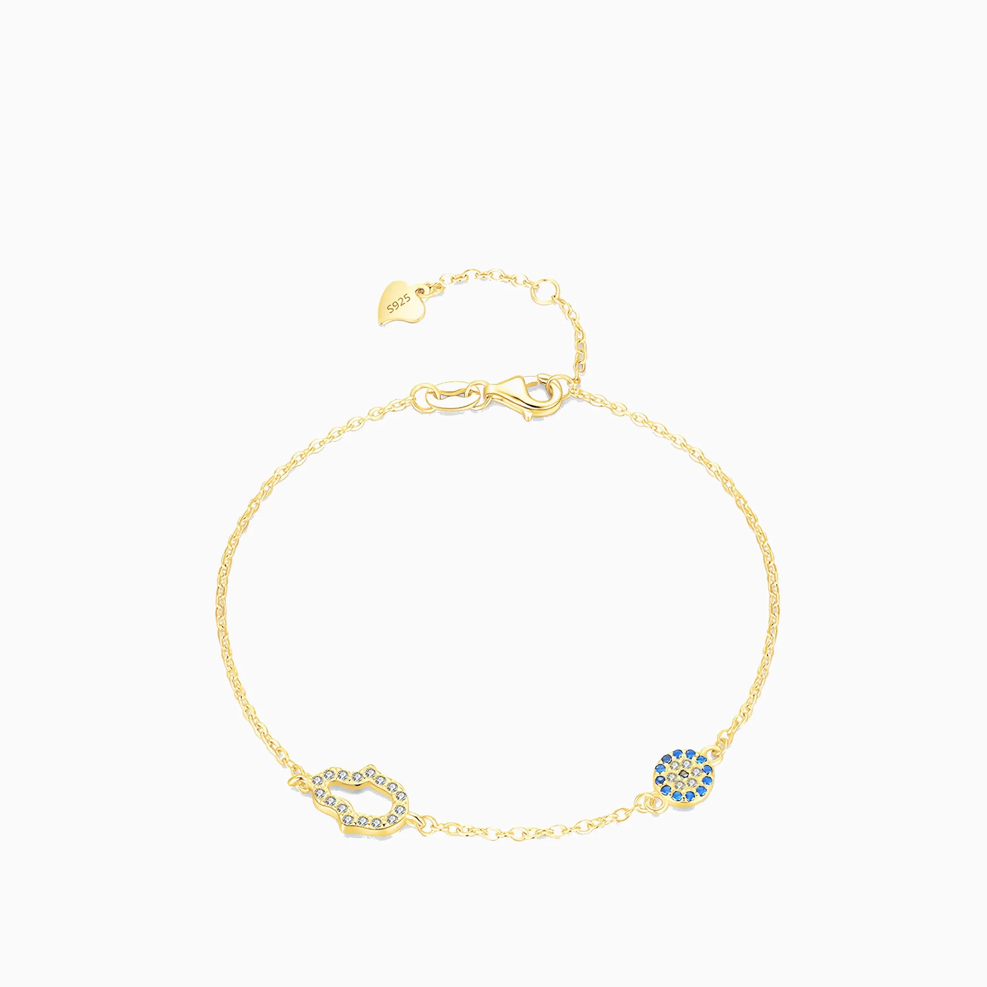 Dual Guardians Silver Covenant Bracelet