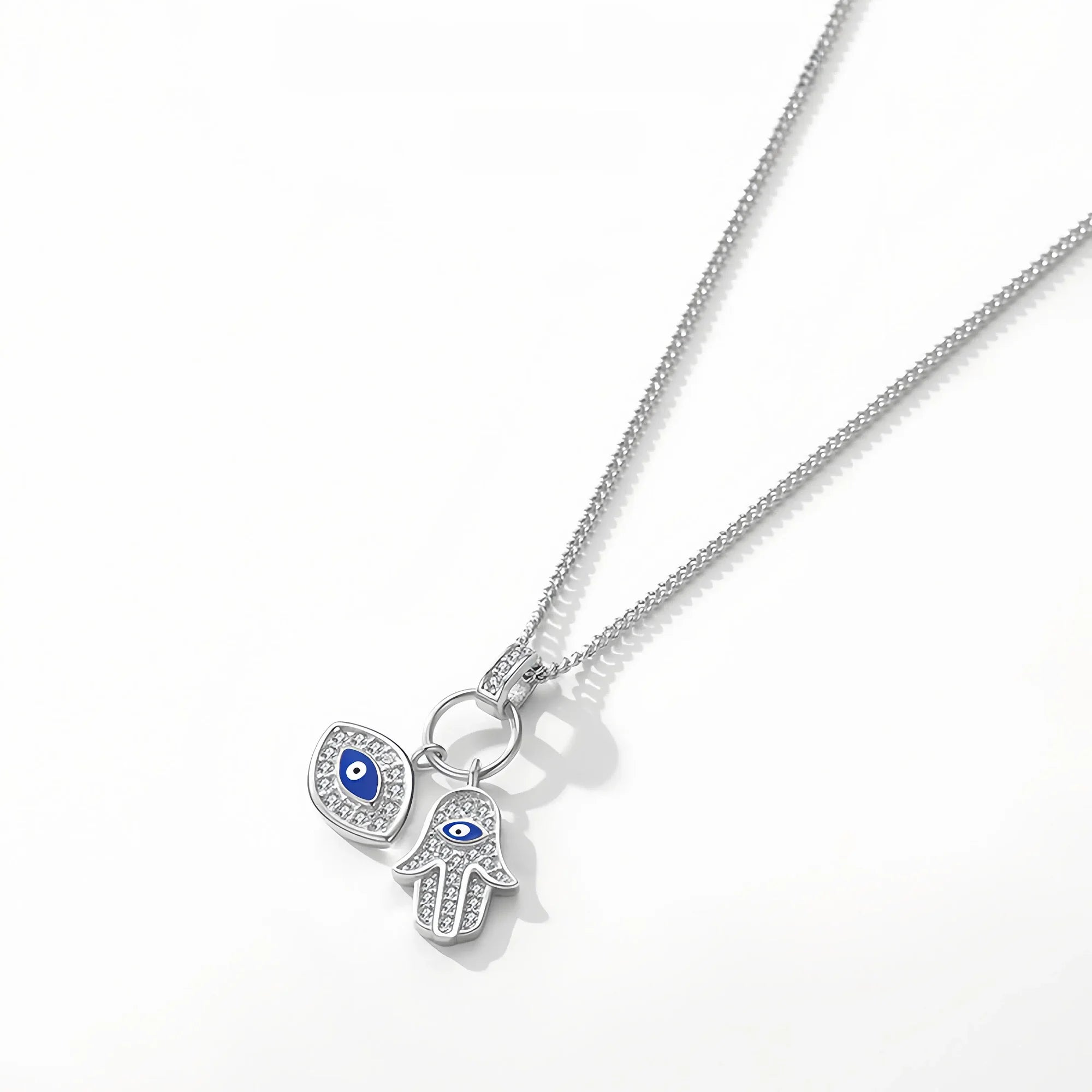 Evil Eye & Hamsa Hand Covenant Necklace