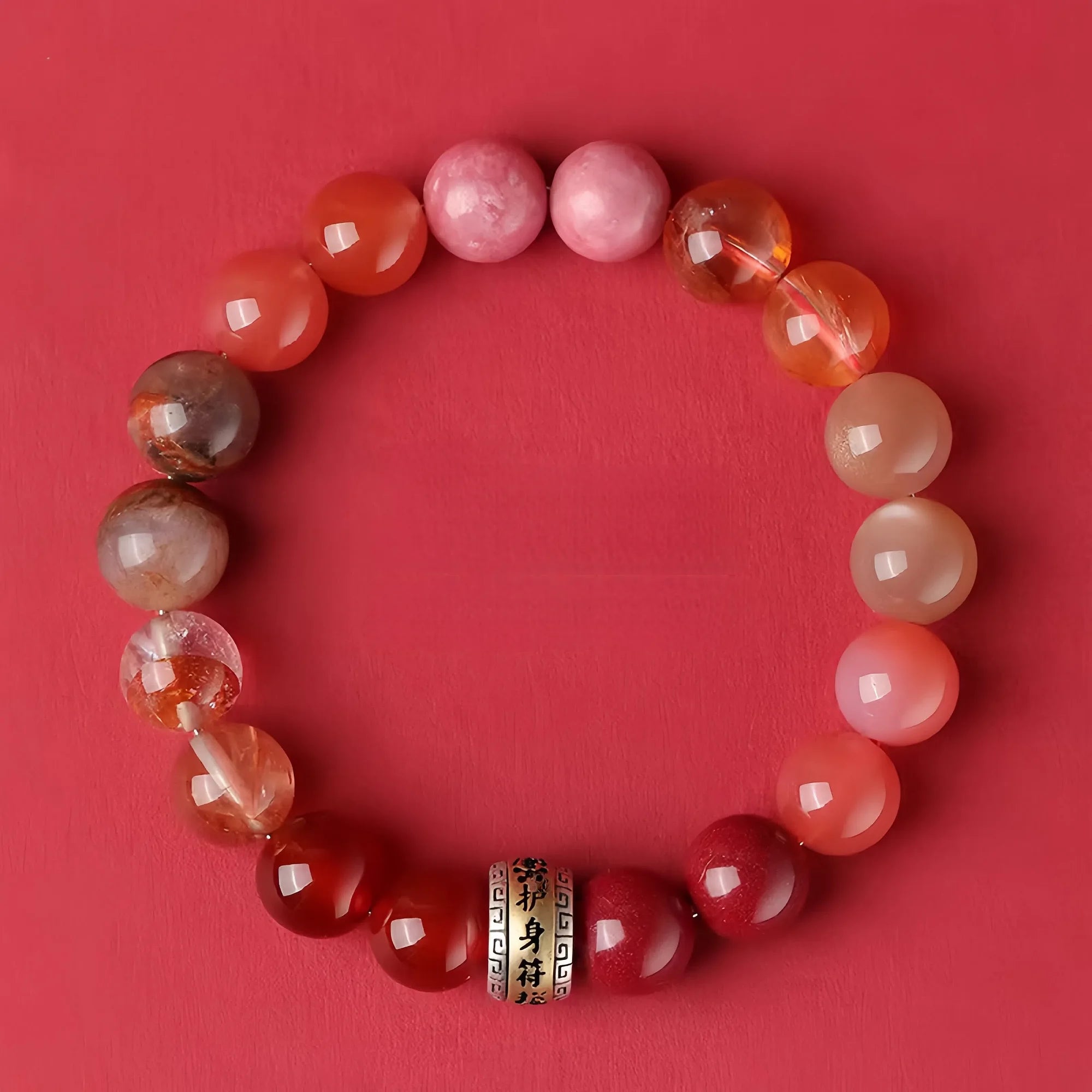 Five Elements Protection Bracelet - Wood Fire Earth Metal Water Balance