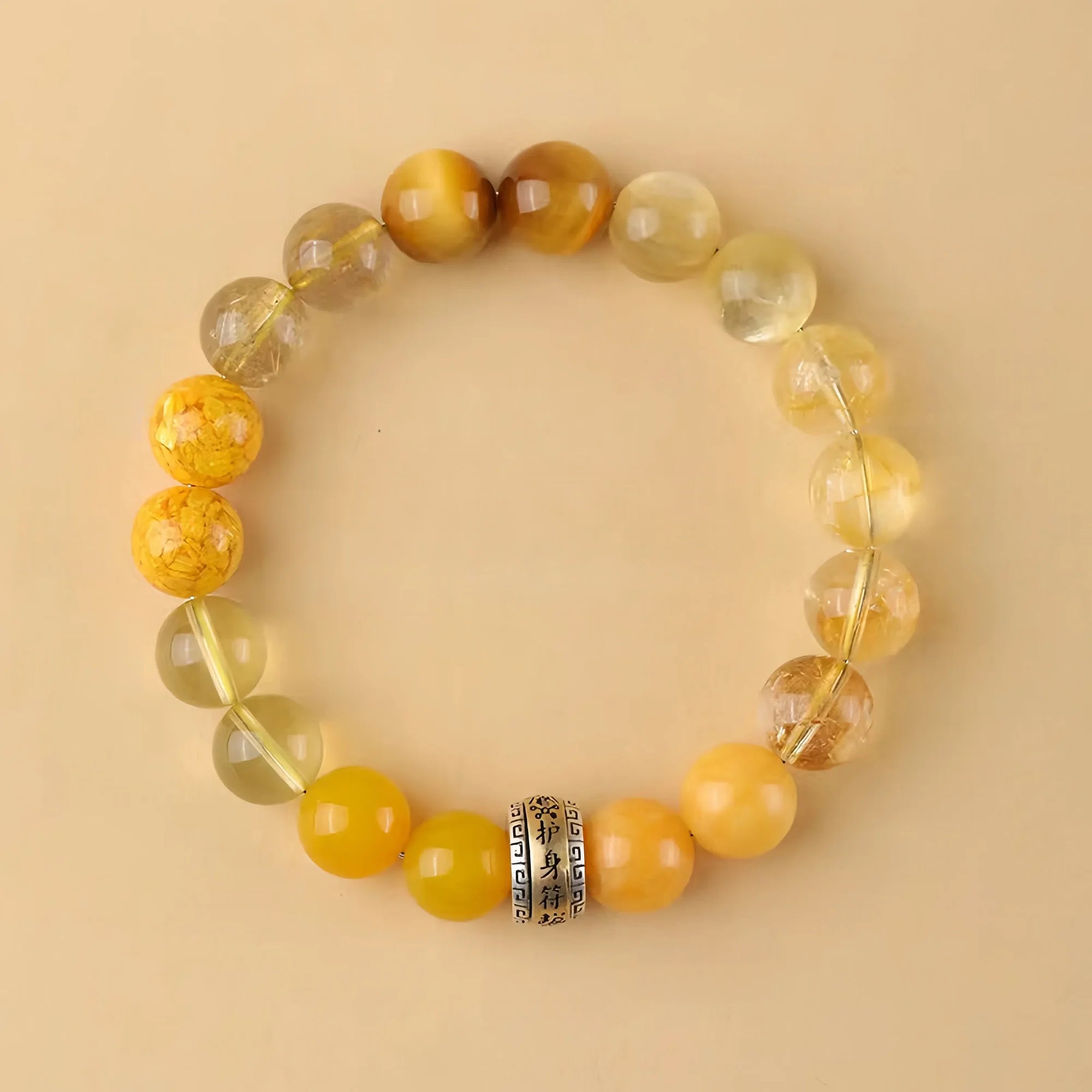 Five Elements Protection Bracelet - Wood Fire Earth Metal Water Balance