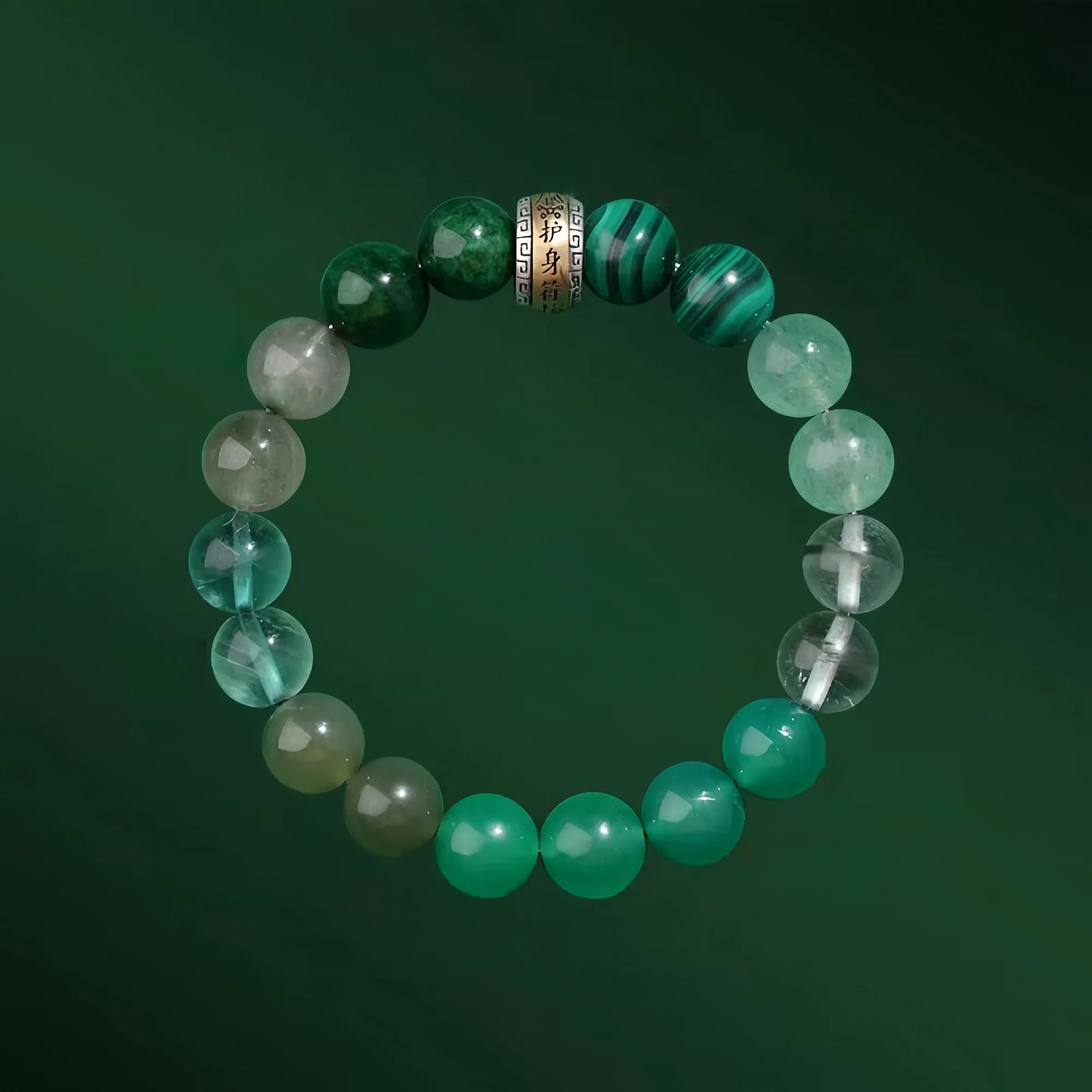 Five Elements Protection Bracelet - Wood Fire Earth Metal Water Balance