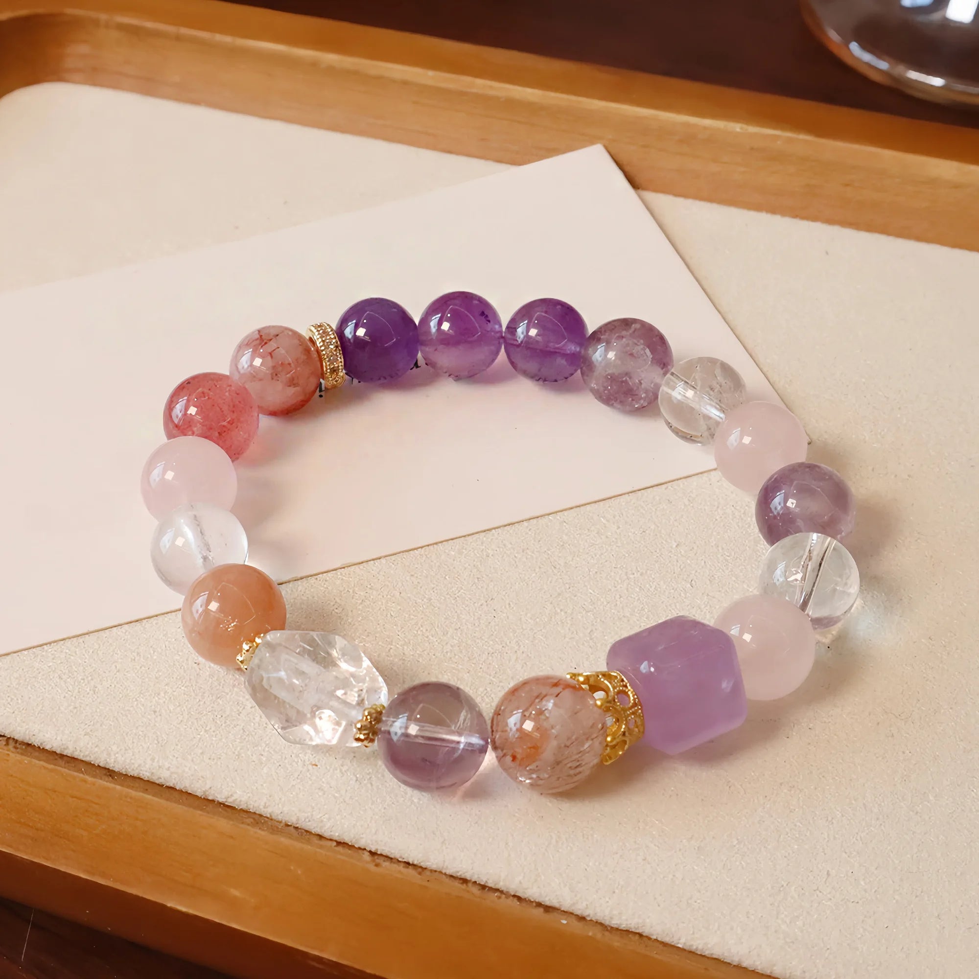 Flower Soul Garden Crystal Bracelet