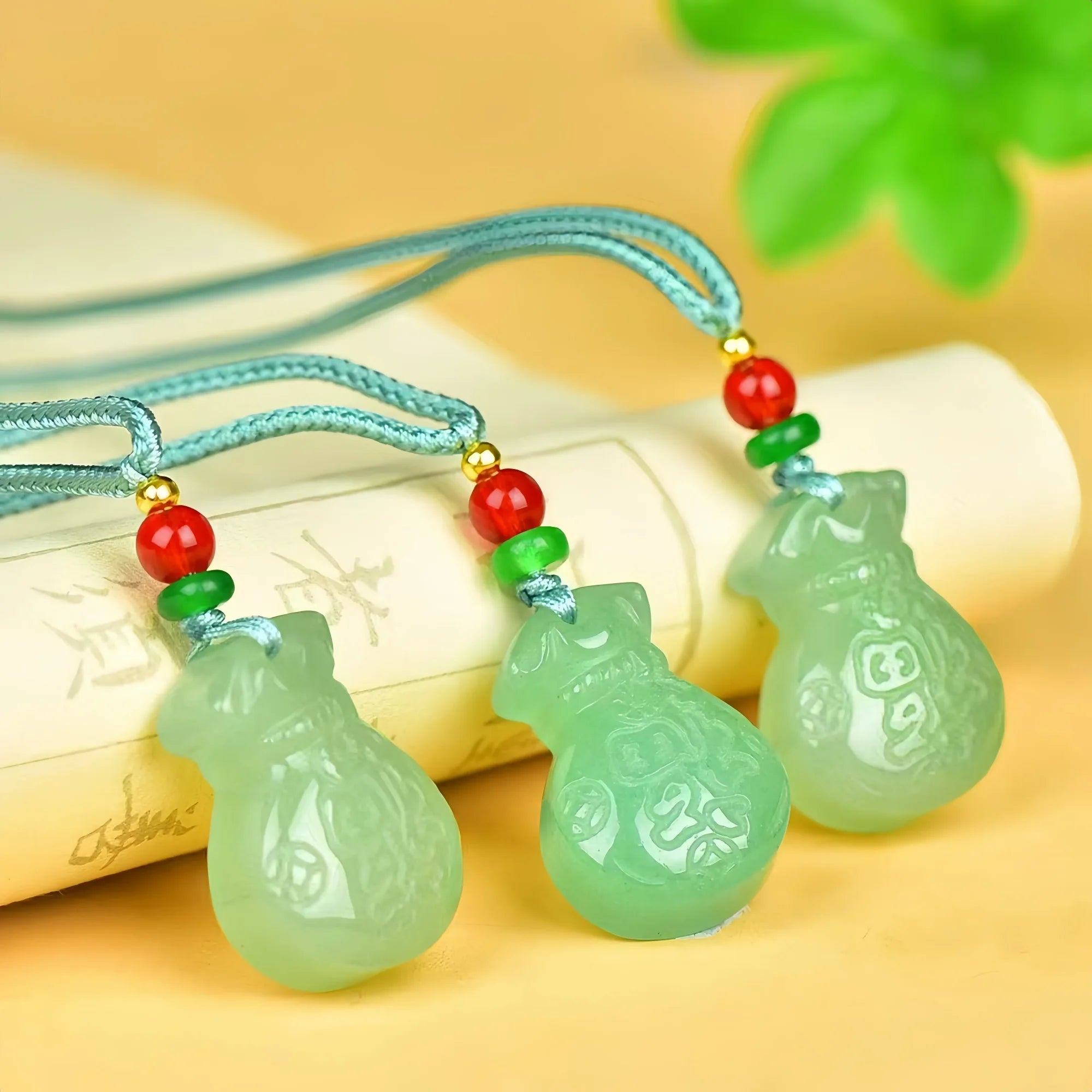 Green Aventurine Prosperity Pendant