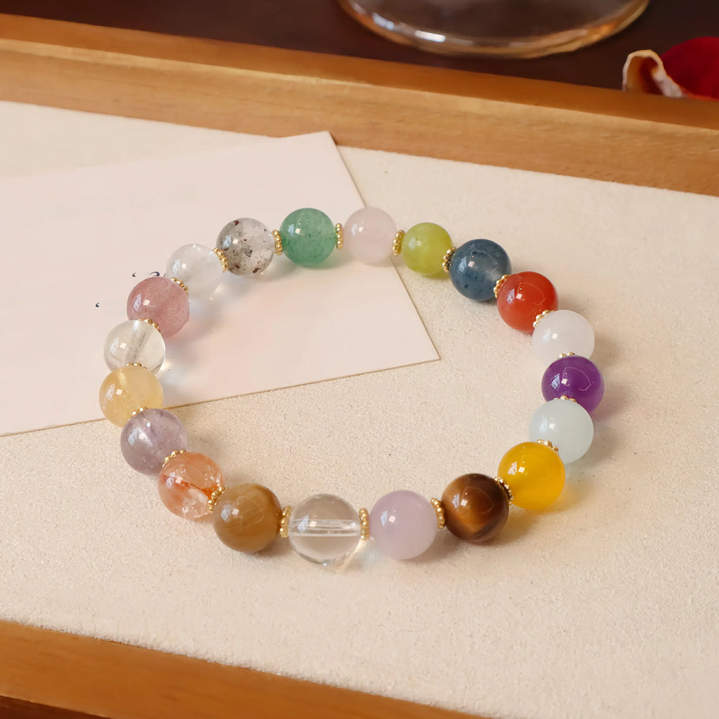 Harmony Blossom Multi-Crystal Bracelet