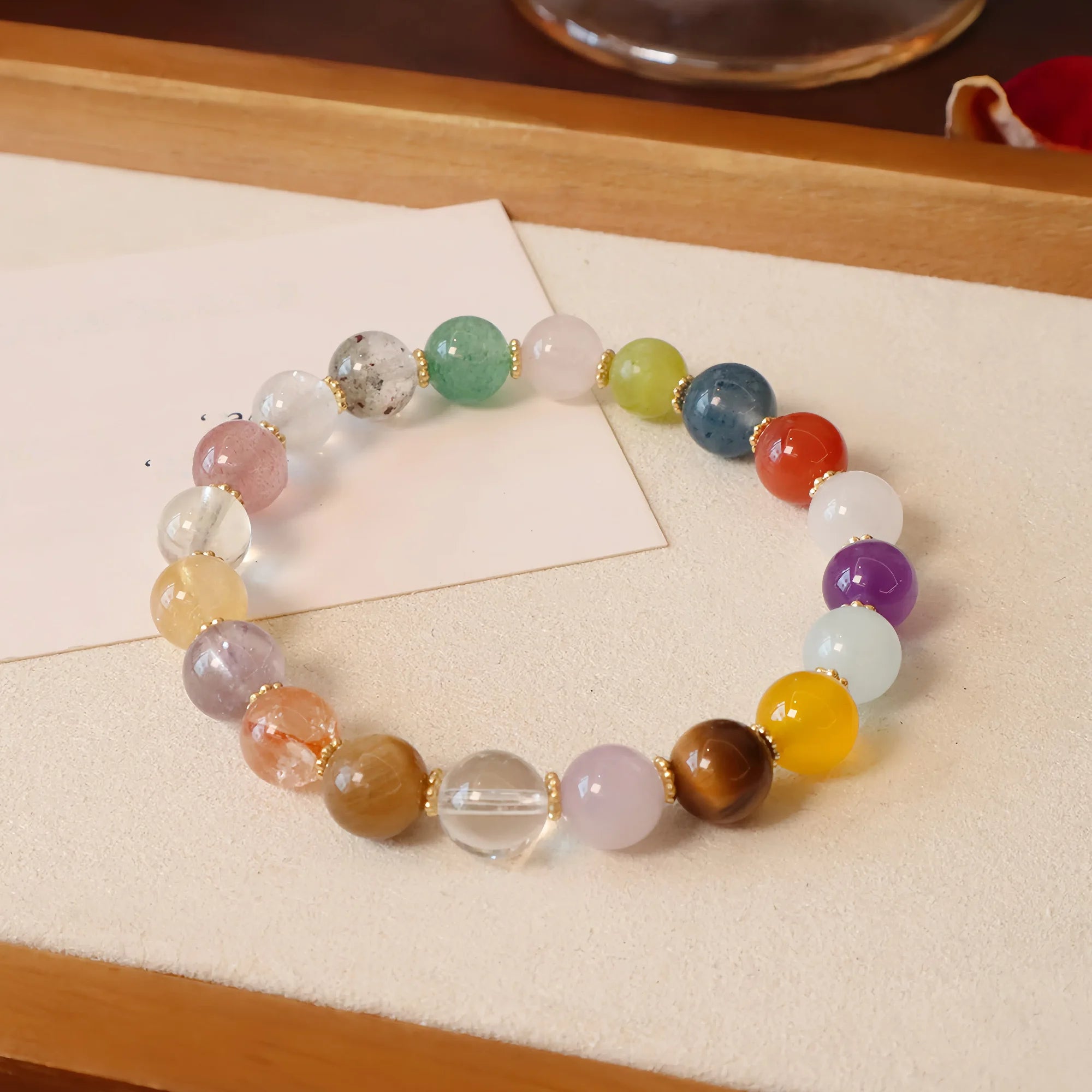 Harmony Blossom Multi-Crystal Bracelet