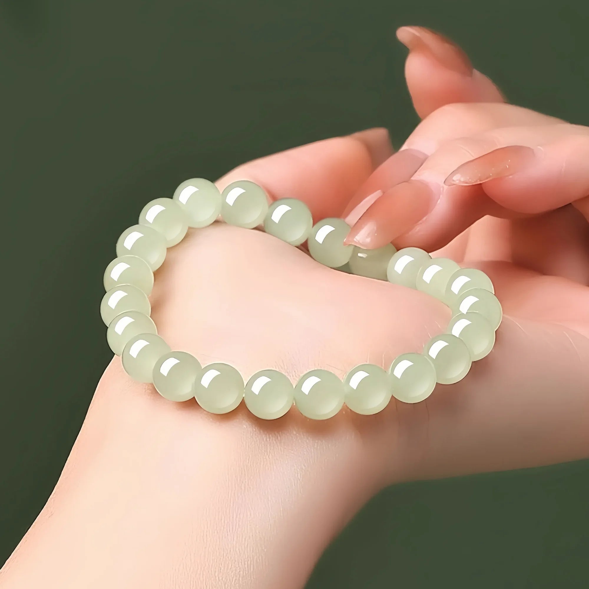 Harmony Hetian Jade Bracelet