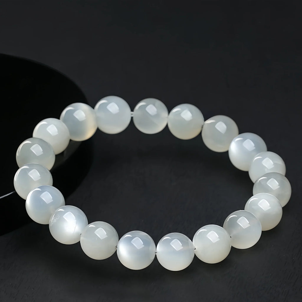 Luna White Moonstone Bracelet