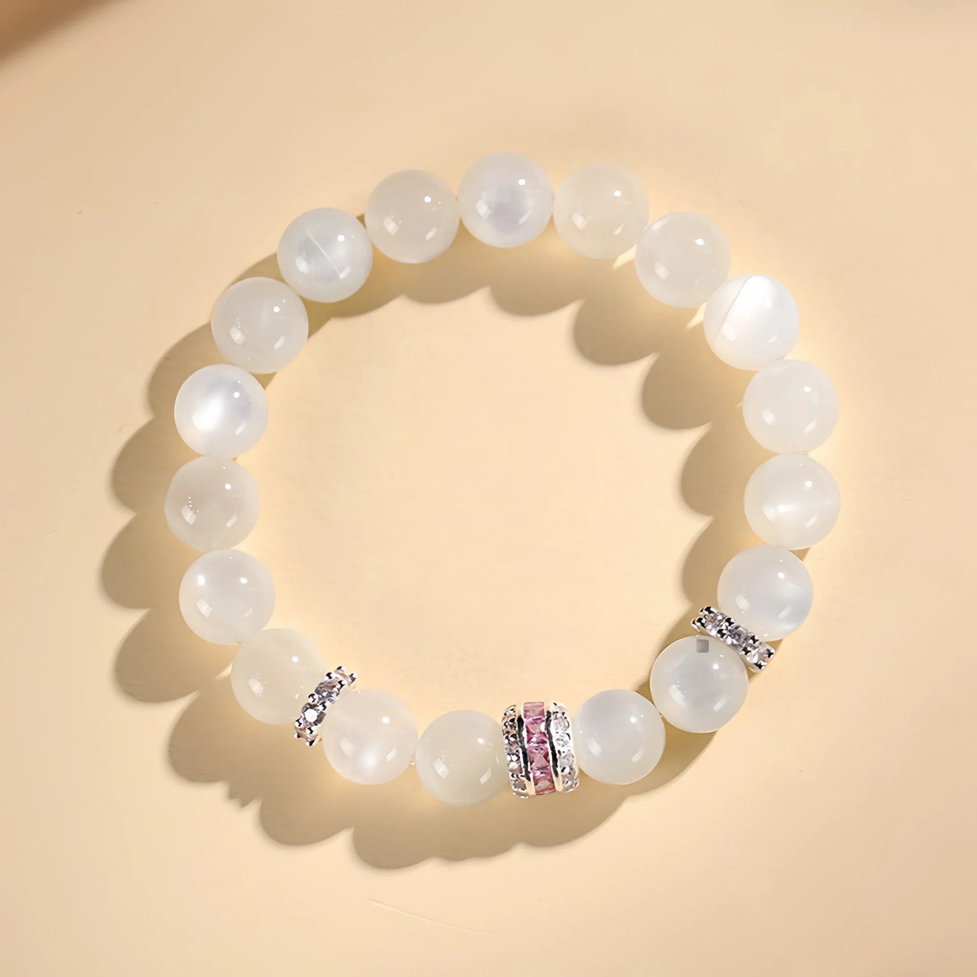 Lunar Abundance Moonstone Bracelet