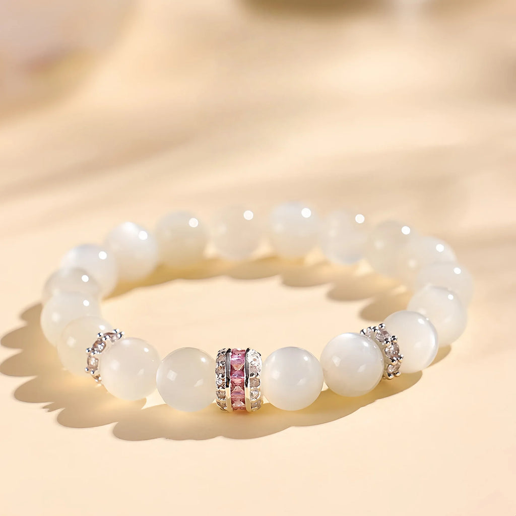 Lunar Abundance Moonstone Bracelet