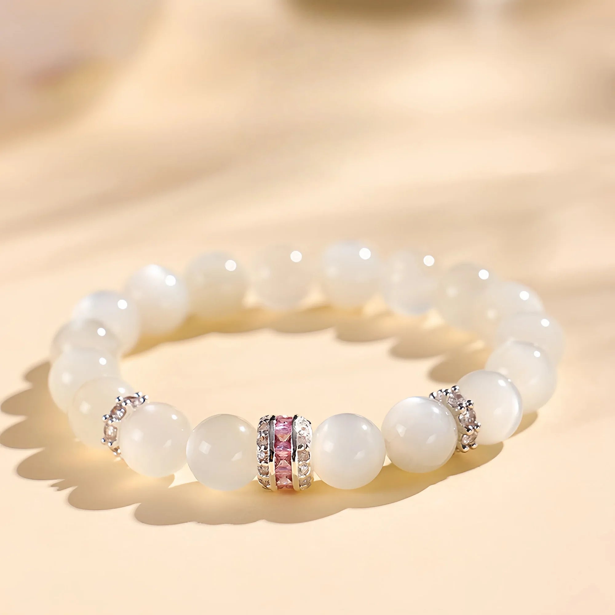 Lunar Abundance Moonstone Bracelet