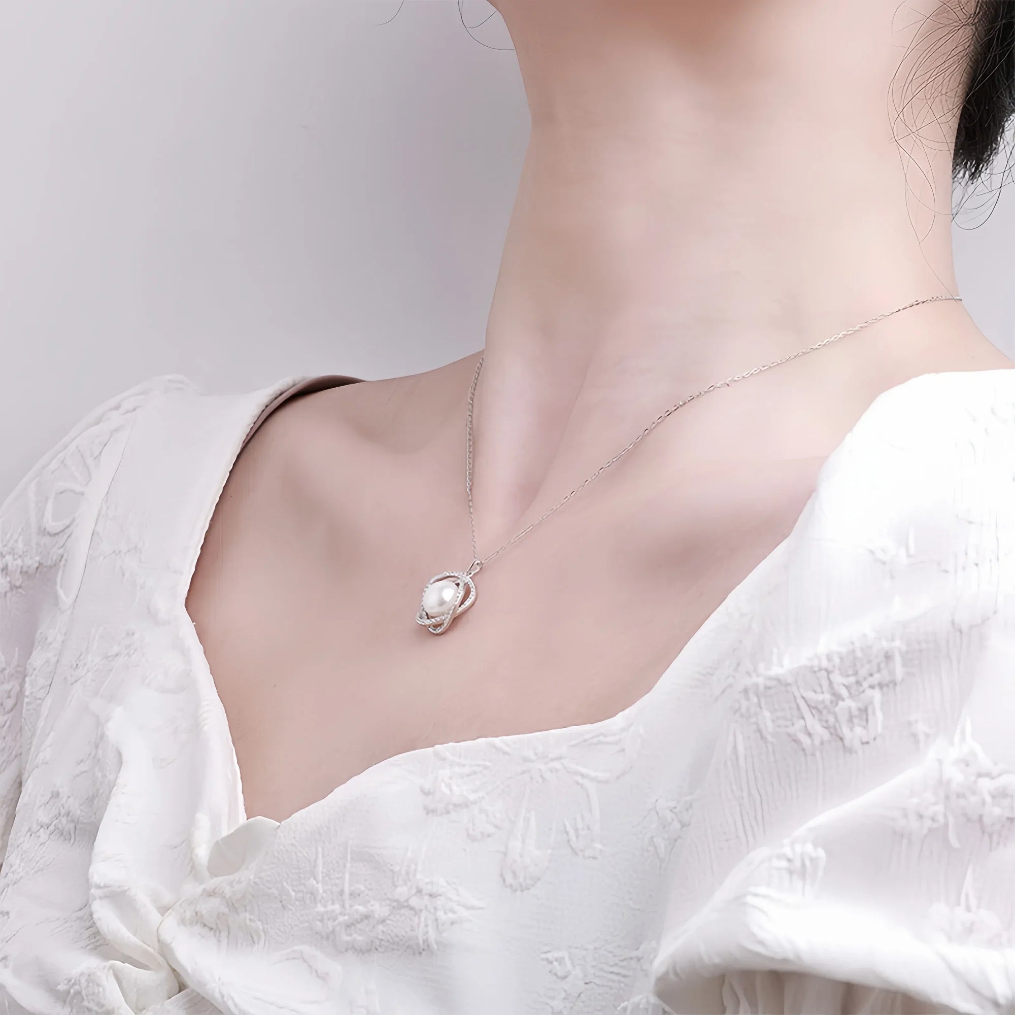 Lunar Pearl Harmony Necklace