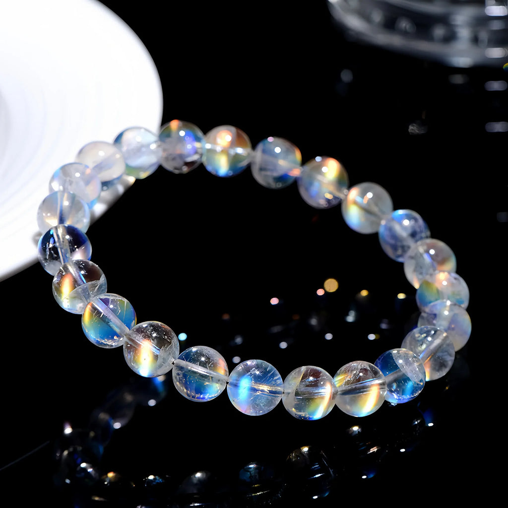 Madagascar Rainbow Moonstone Bracelet