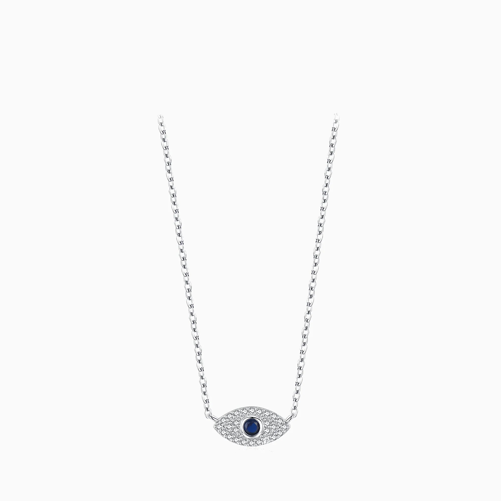 Mediterranean Tears Evil Eye Sentinel Necklace
