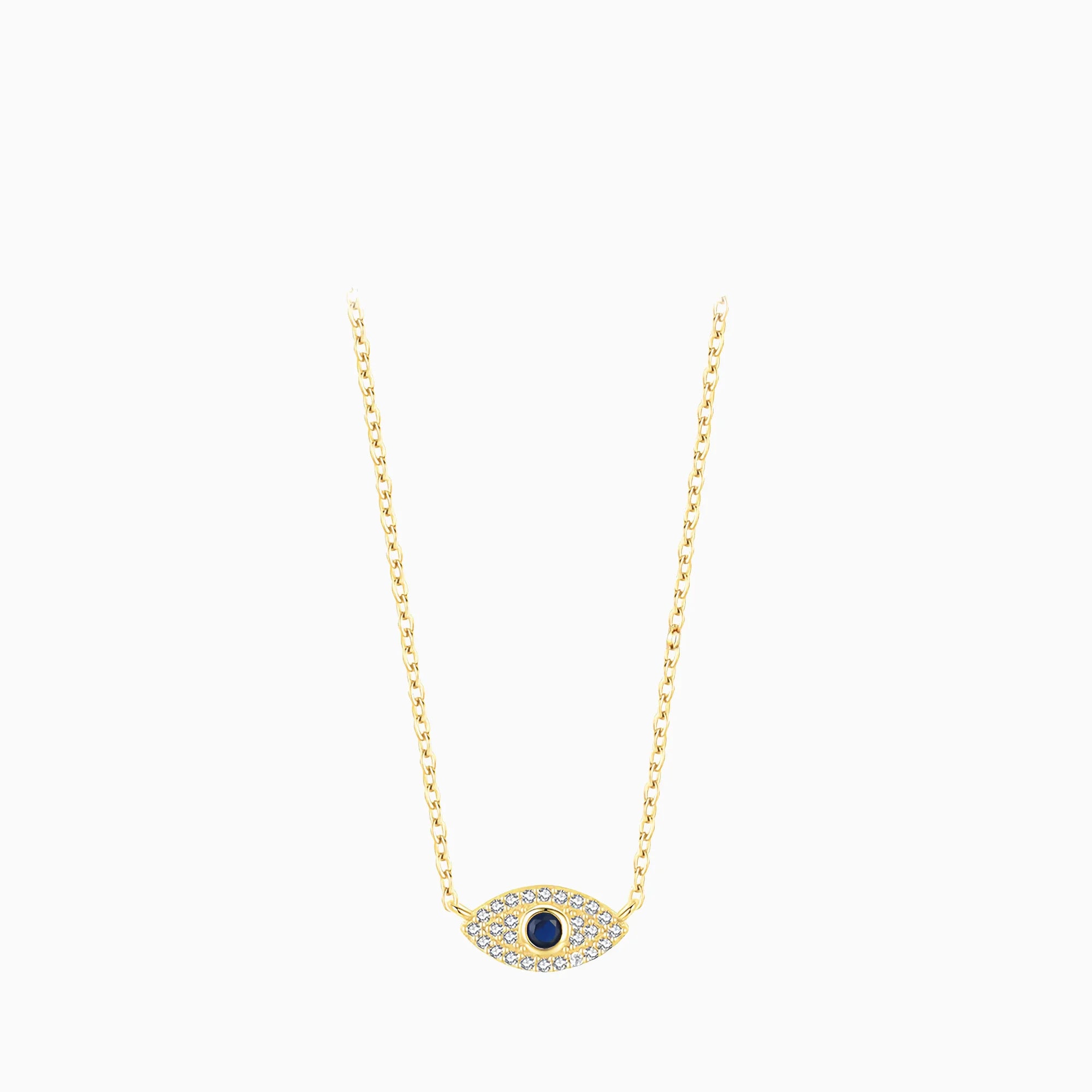 Mediterranean Tears Evil Eye Sentinel Necklace