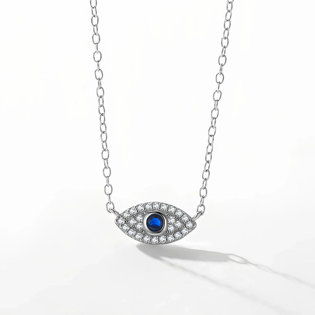 Mediterranean Tears Evil Eye Sentinel Necklace
