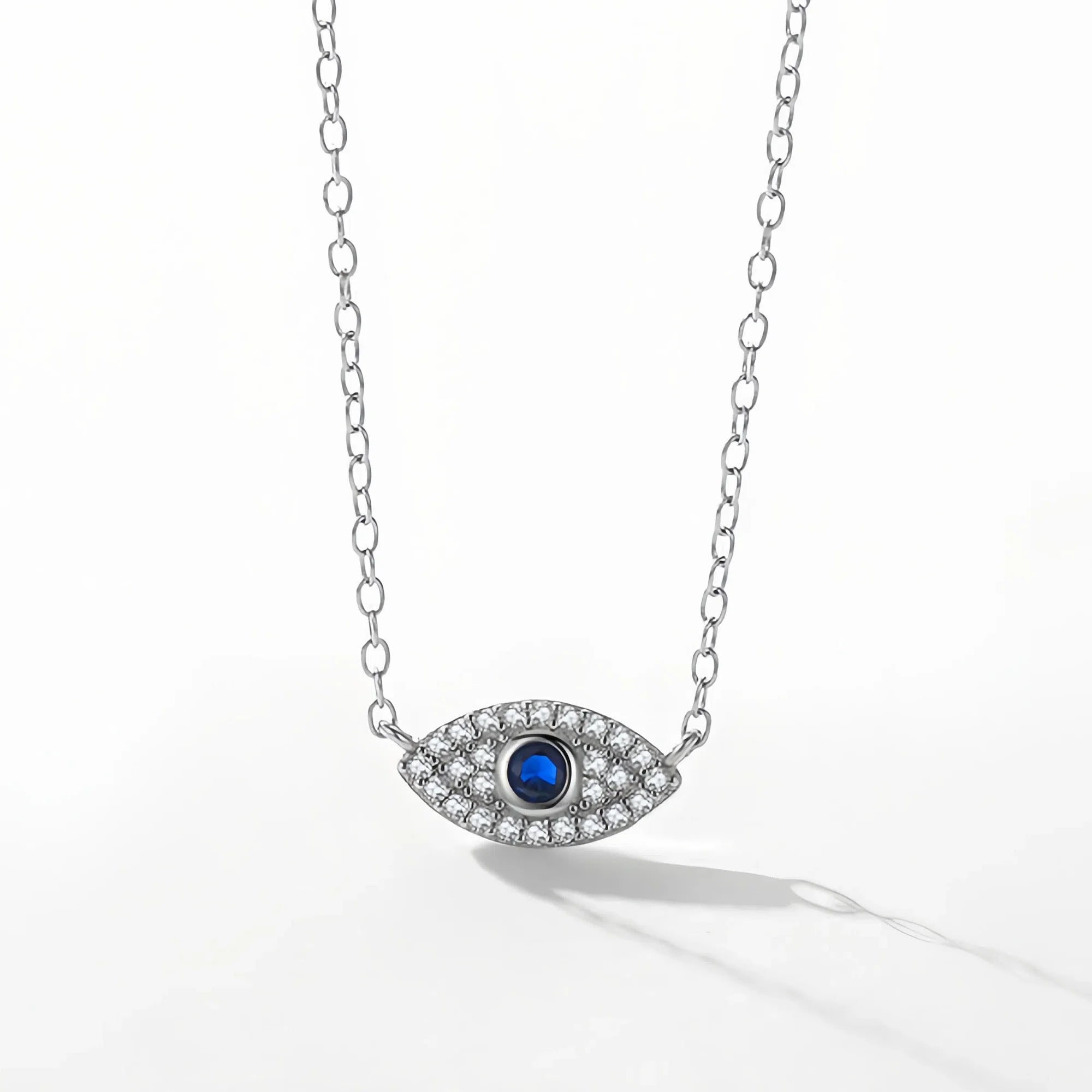 Mediterranean Tears Evil Eye Sentinel Necklace