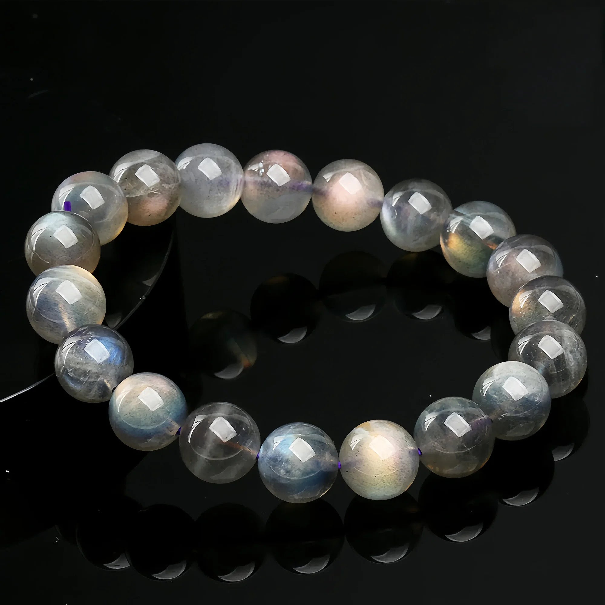 Mystic Purple Labradorite Bracelet