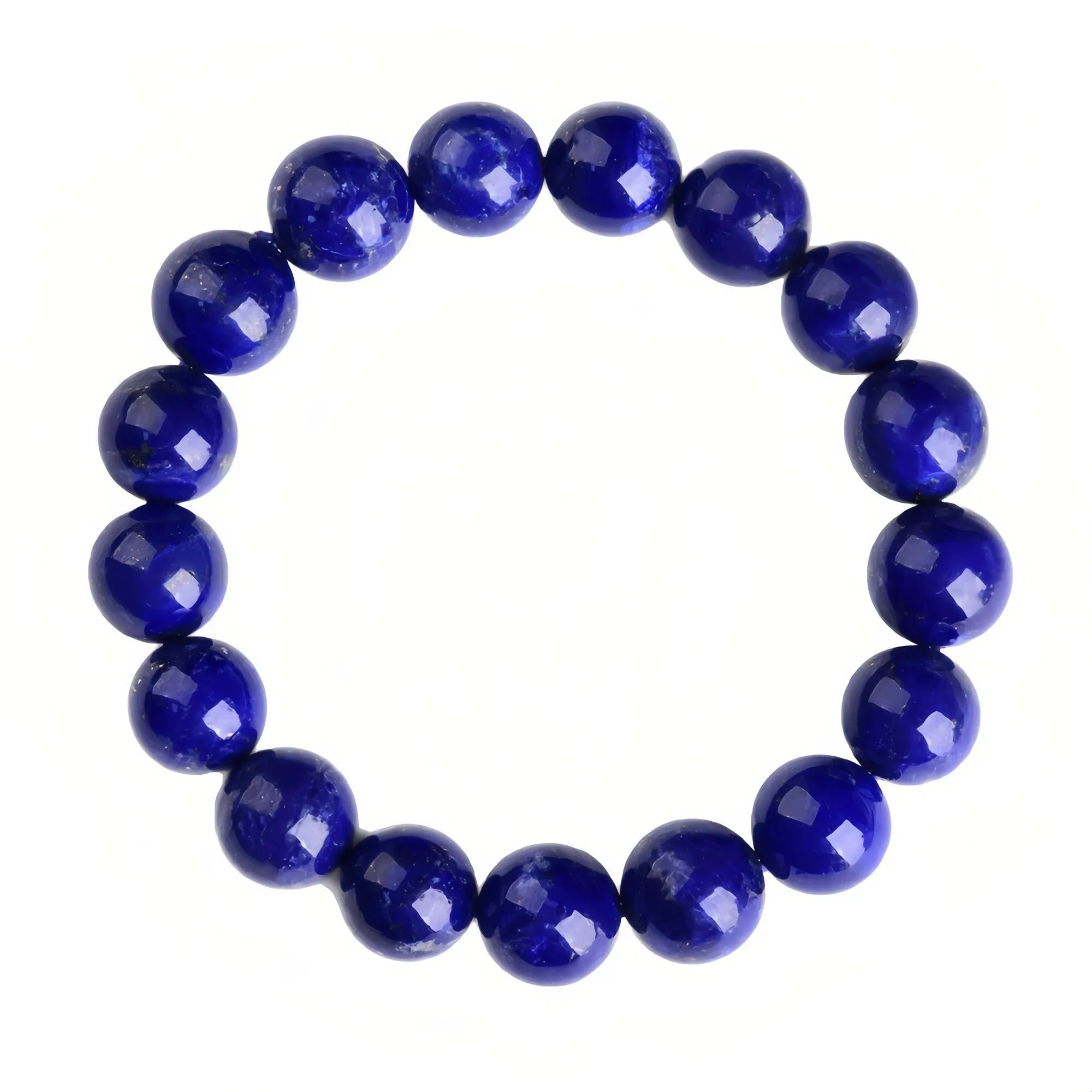 Natural 7A Afghan Lapis Lazuli Imperial Bracelet
