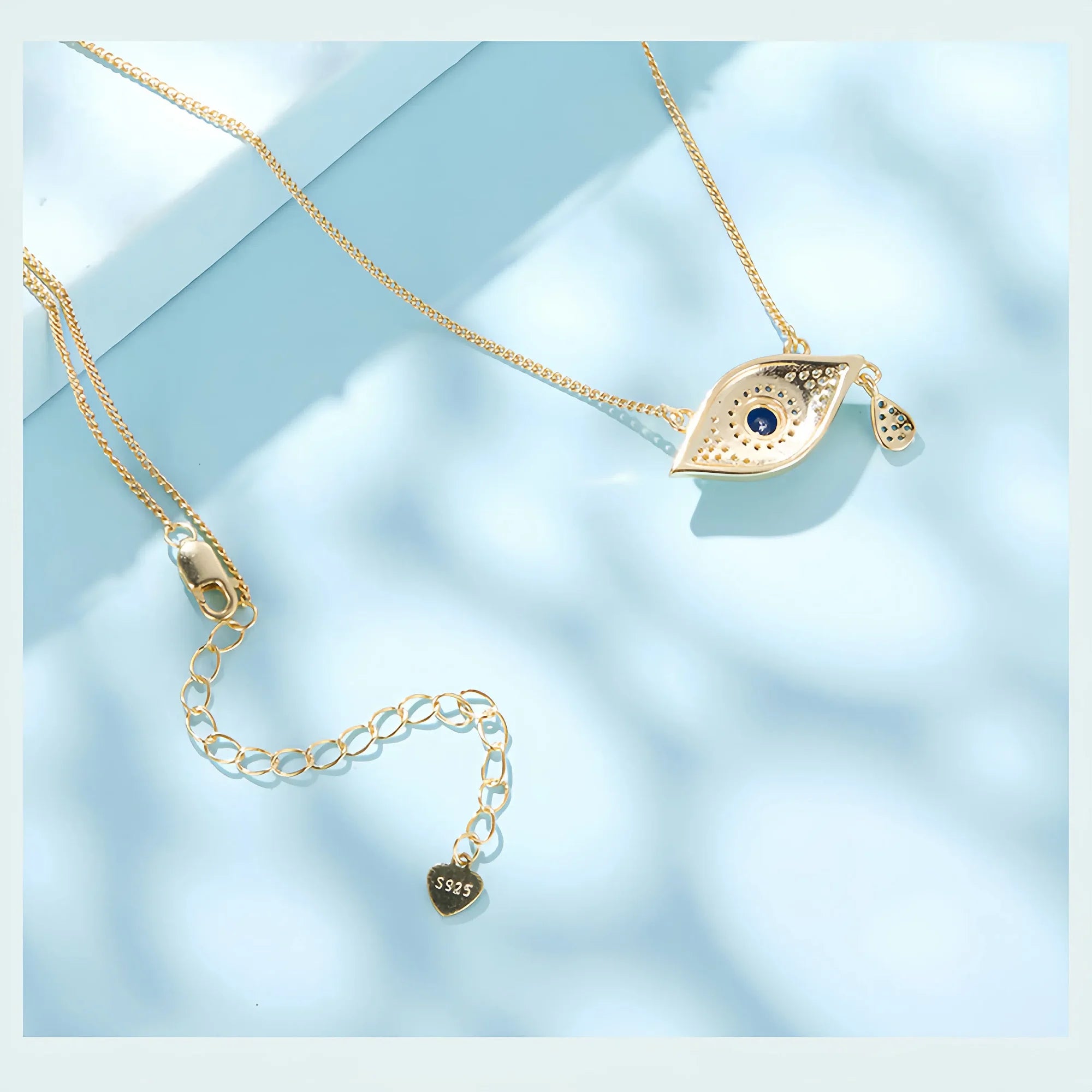 Sacred Dual-Guardian Evil Eye Necklace