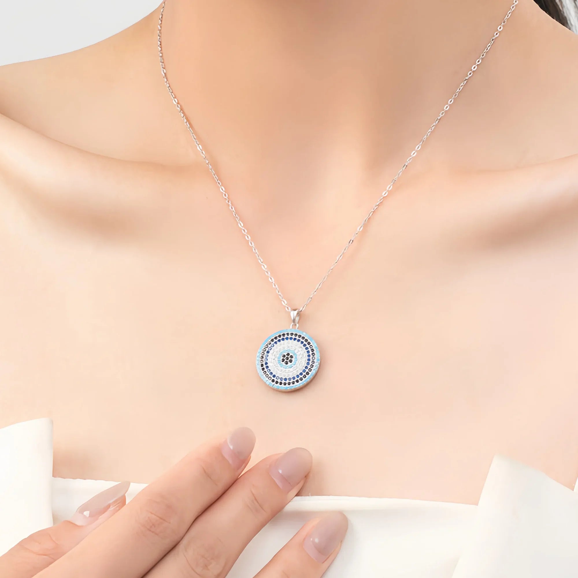 Sacred Evil Eye Tides Necklace