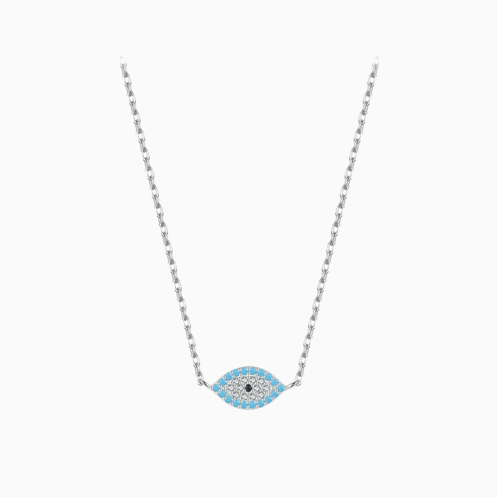 Sacred Evil Eye Turquoise Guardian Necklace